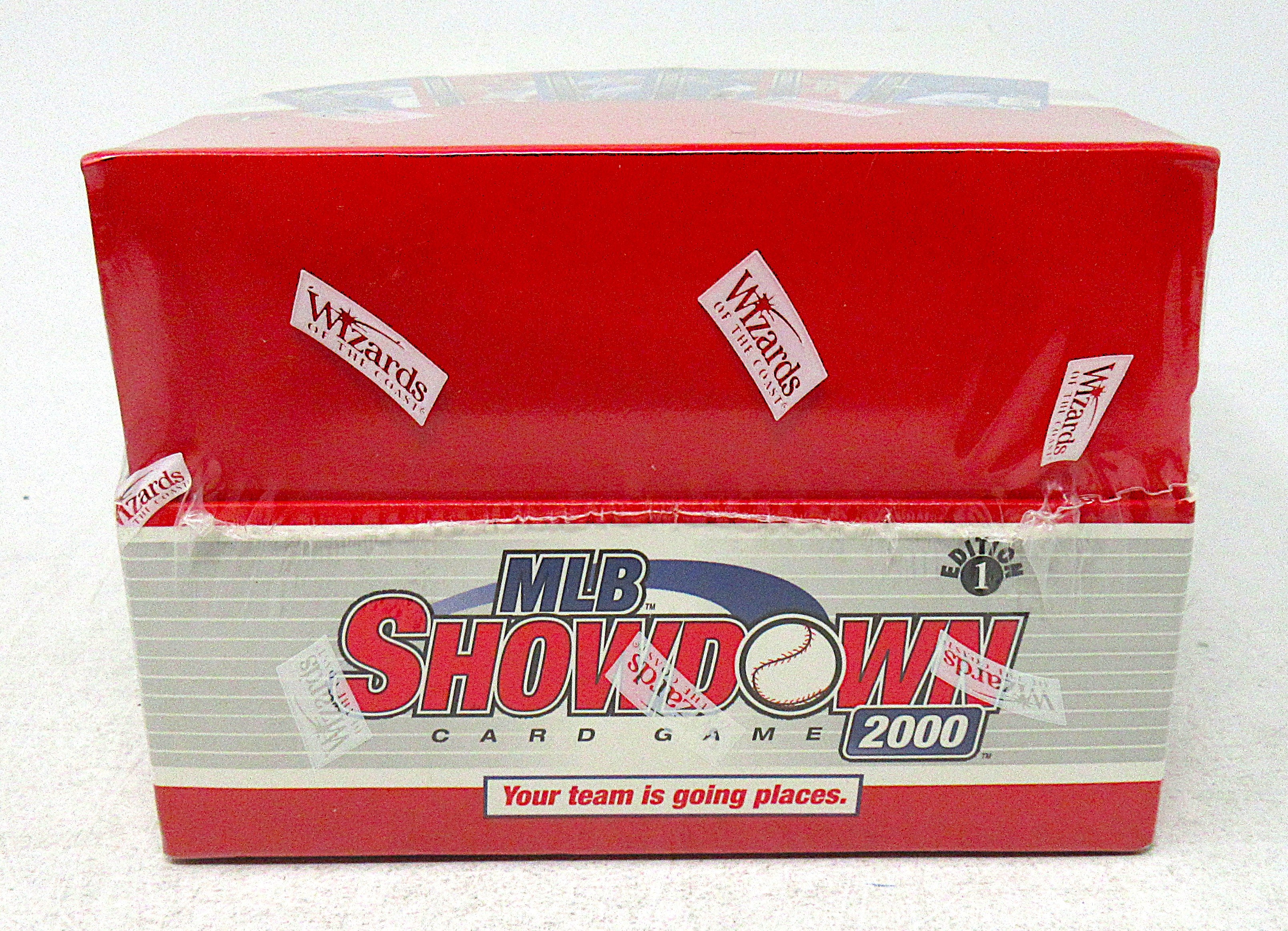 2000 WOTC Baseball MLB Showdown Draft Pack 1st Edition Deck Box (12/60)