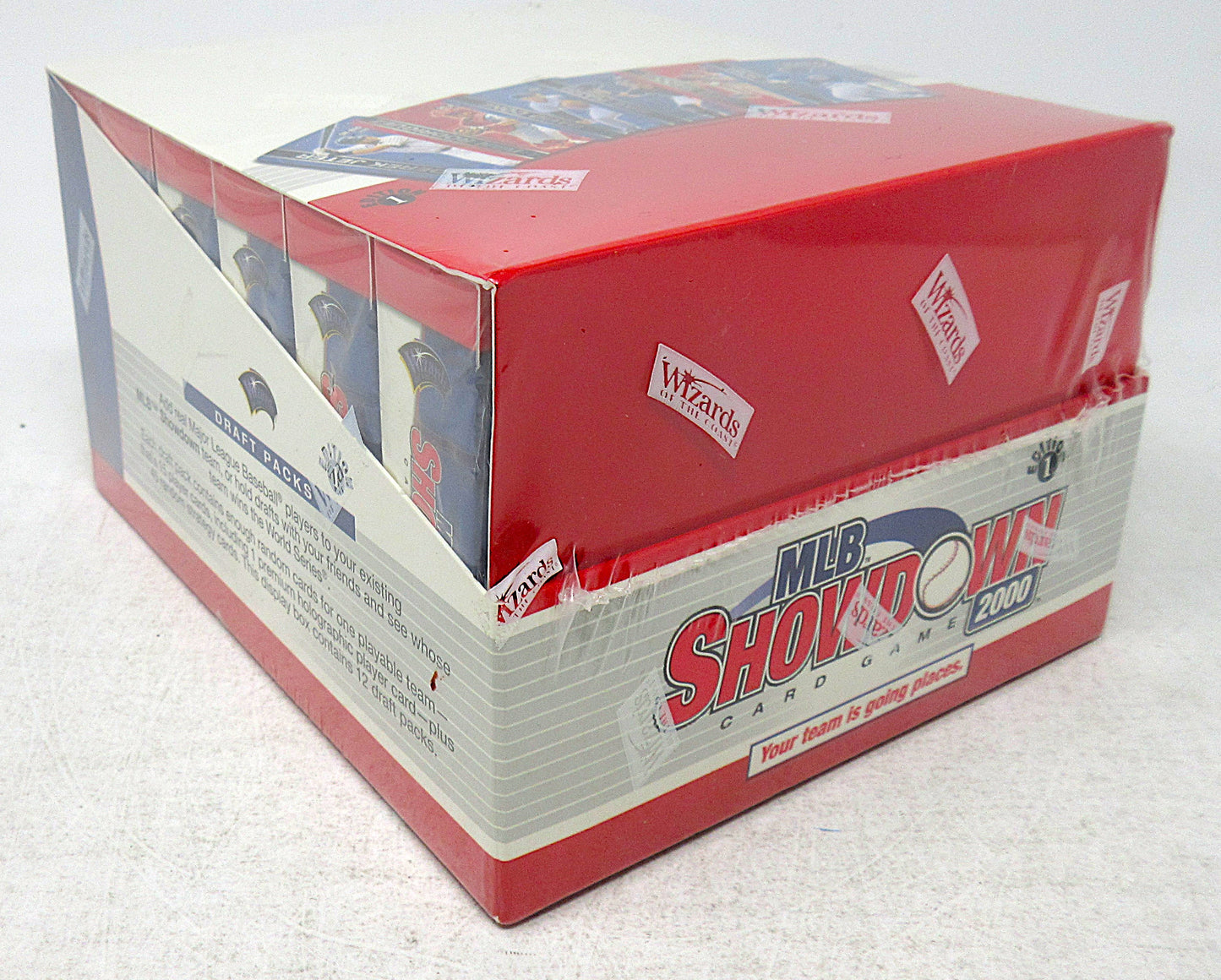 2000 WOTC Baseball MLB Showdown Draft Pack 1st Edition Deck Box (12/60)