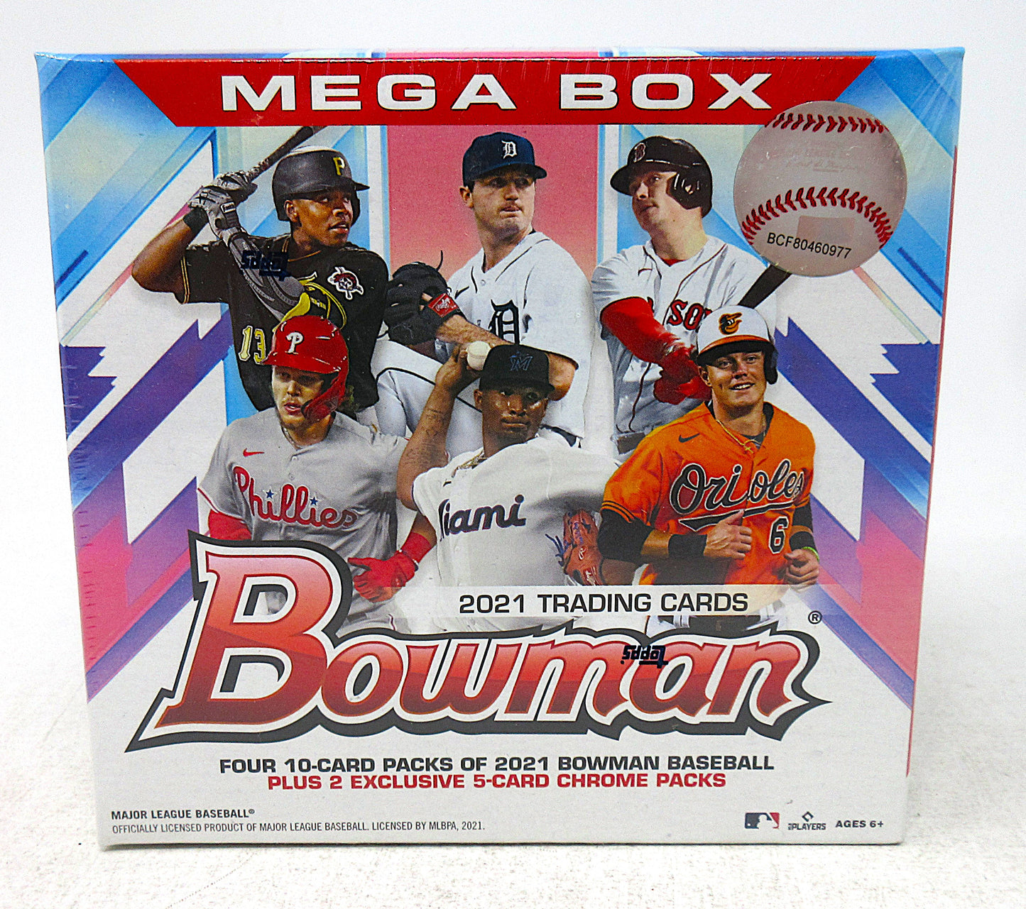 2021 Bowman Baseball Mega Box (4/10 and 2/5)