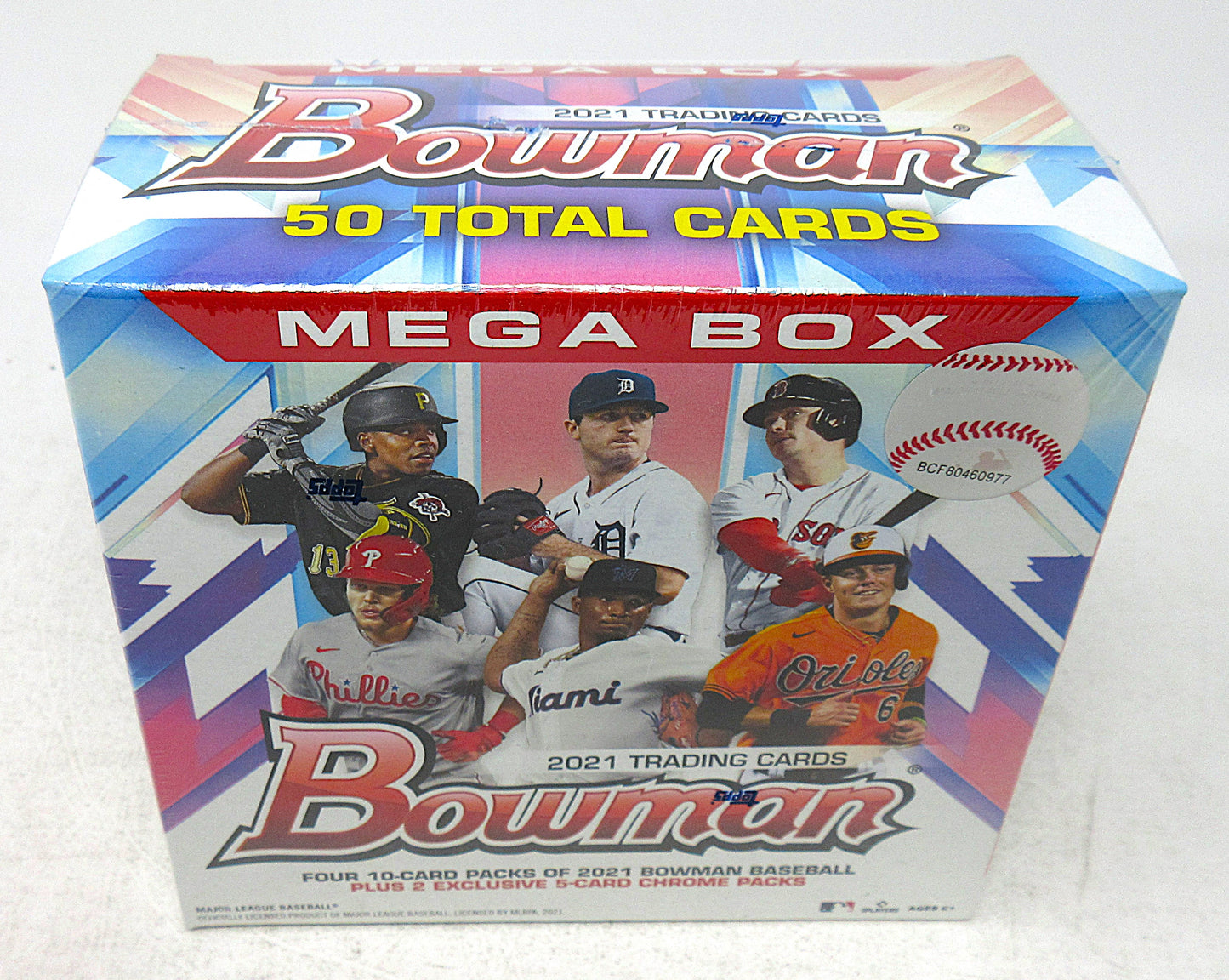 2021 Bowman Baseball Mega Box (4/10 and 2/5)