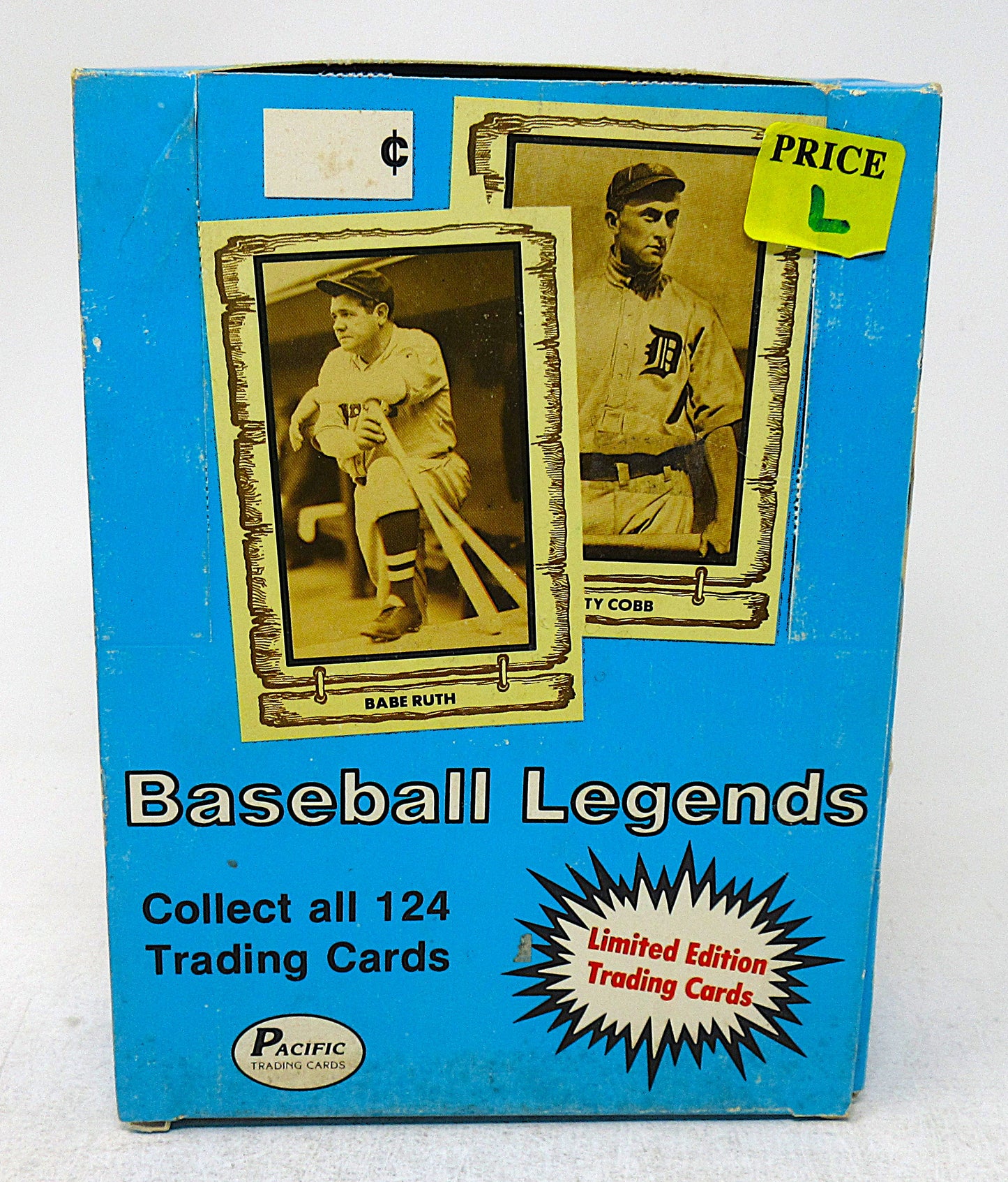 1986 Pacific Baseball Legends Wax Box (36/8)