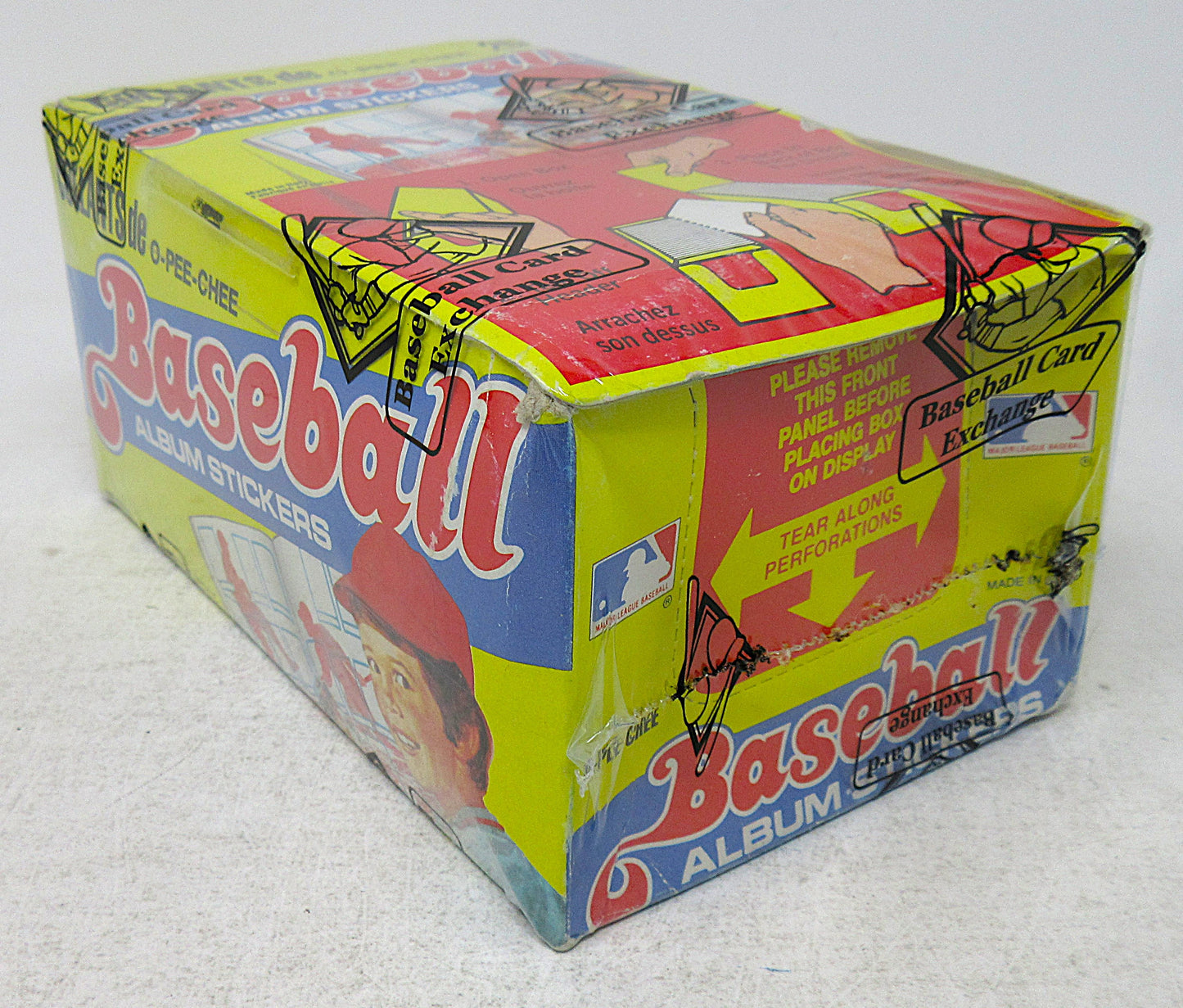 1983 O-Pee-Chee Baseball Stickers Unopened Box (BBCE)