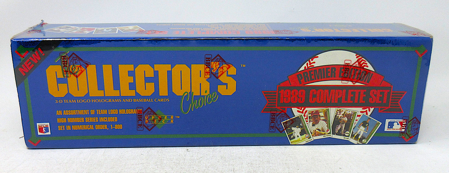 1989 Upper Deck Baseball Factory Set (Factory Wrapped Set) (Wrap Removed) (BBCE)