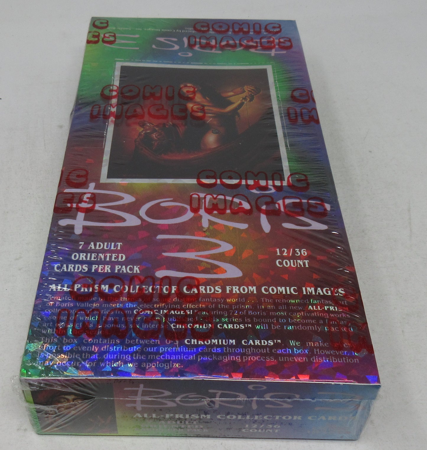 1993 Comic Images Boris Collector Cards Series 3 Box (36/12)