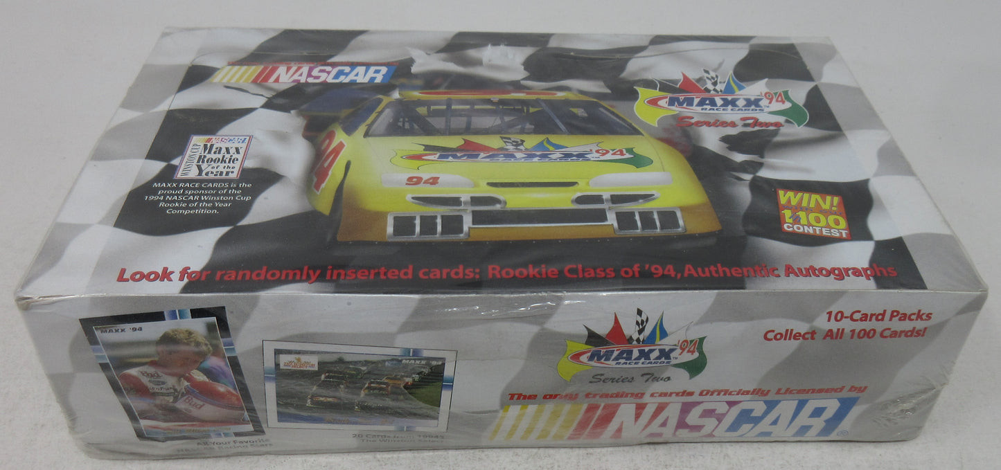 1994 Maxx Racing Series 2 Race Cards Box