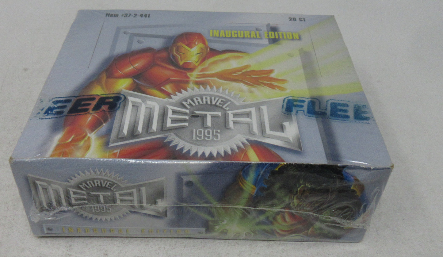 1995 Fleer Marvel Metal Inaugural Edition Box (Retail) (20/8)