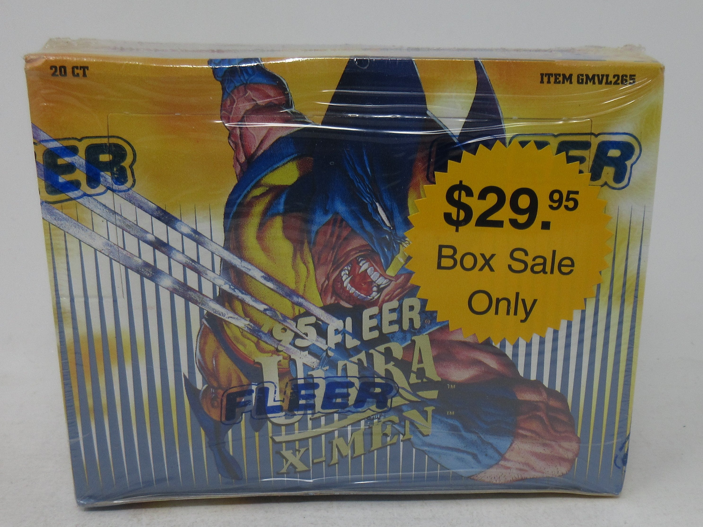 1995 Fleer Ultra X-Men Box (Retail) (Walmart) (20/)