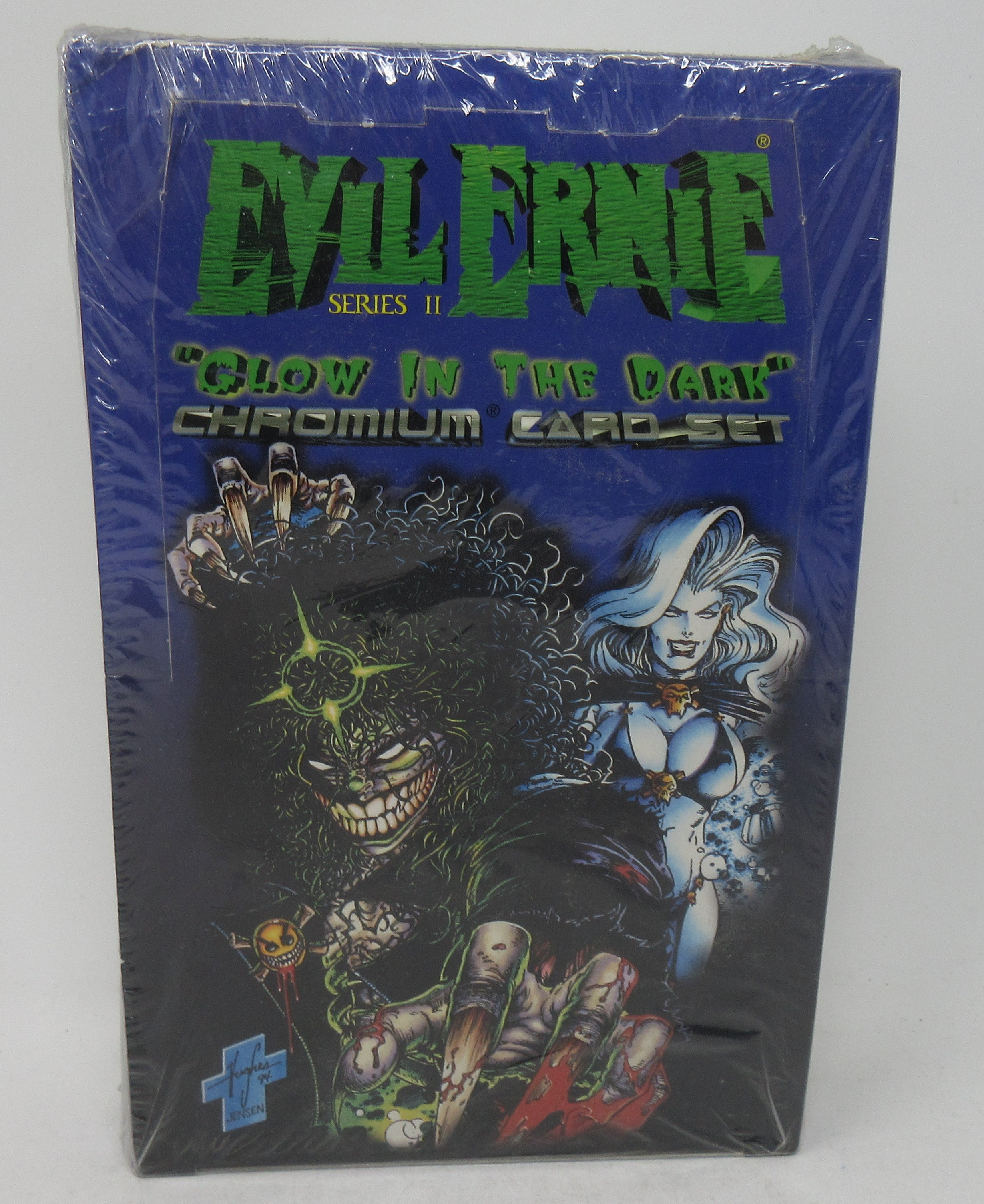 1995 Krome Productions Evil Ernie Series 2 Chromium Box – Baseball
