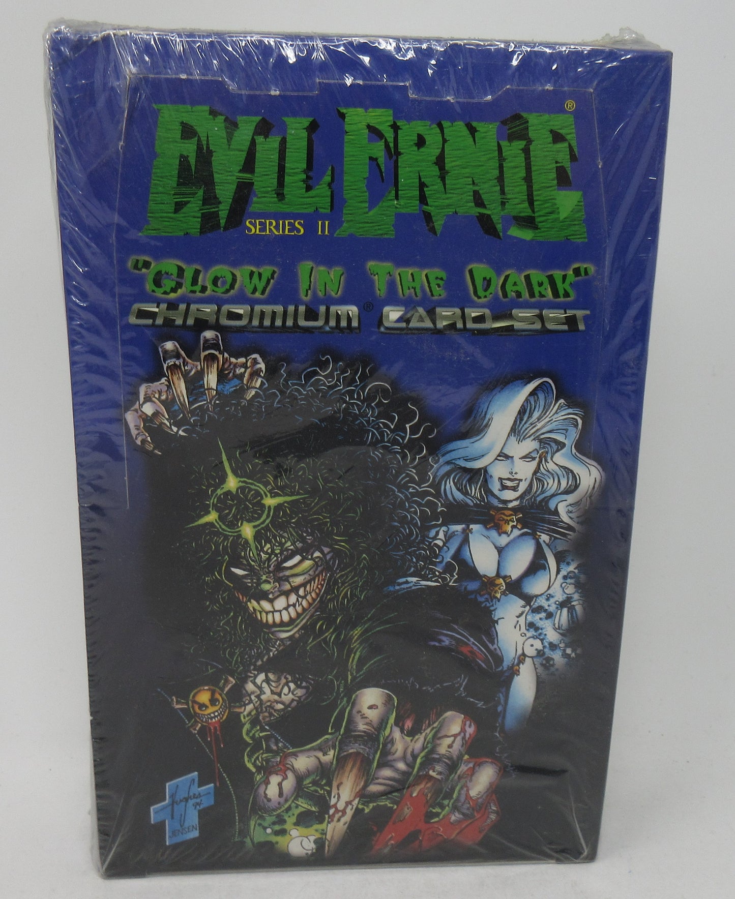 1995 Krome Productions Evil Ernie Series 2 Chromium Box
