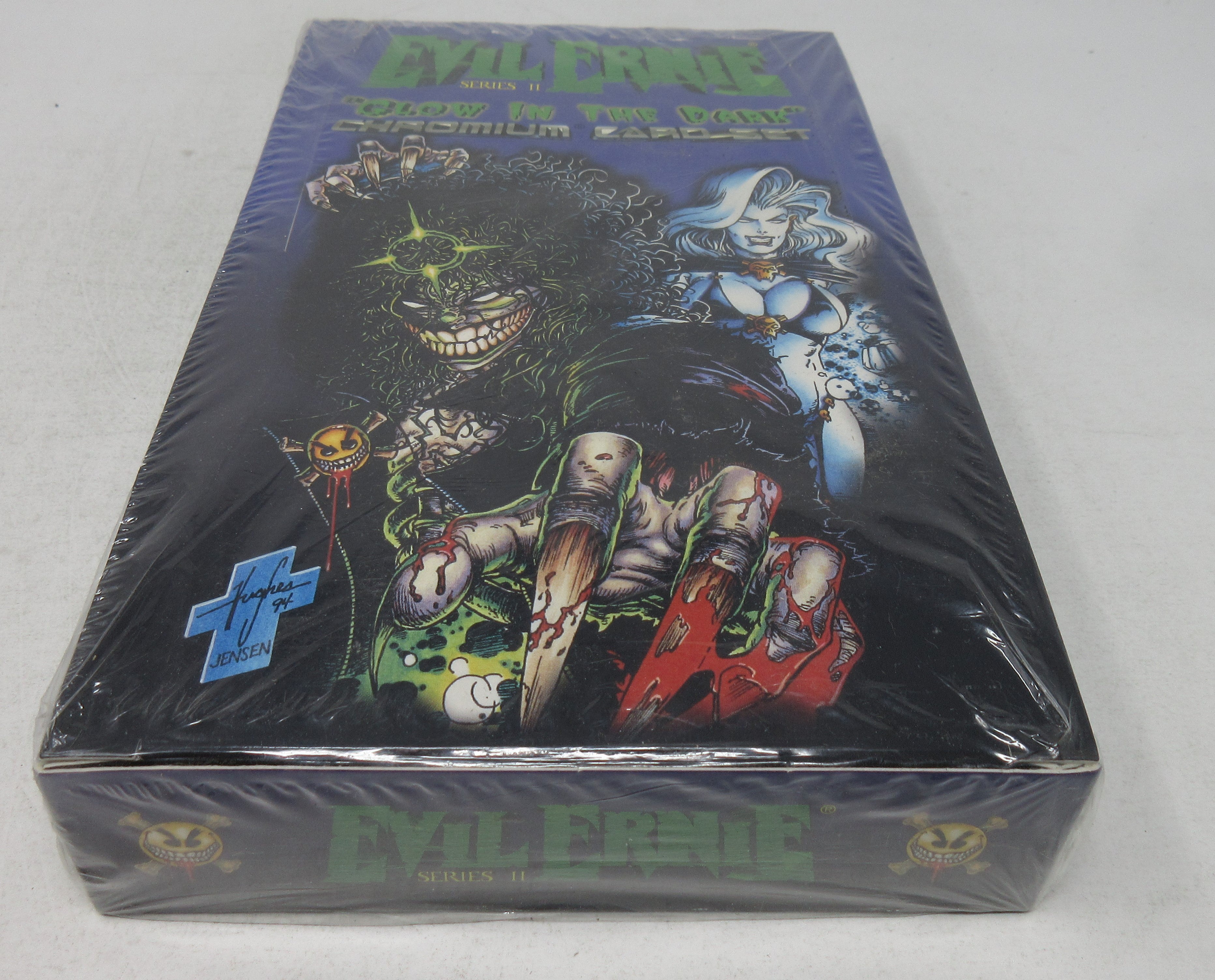 1995 Krome Productions Evil Ernie Series 2 Chromium Box – Baseball