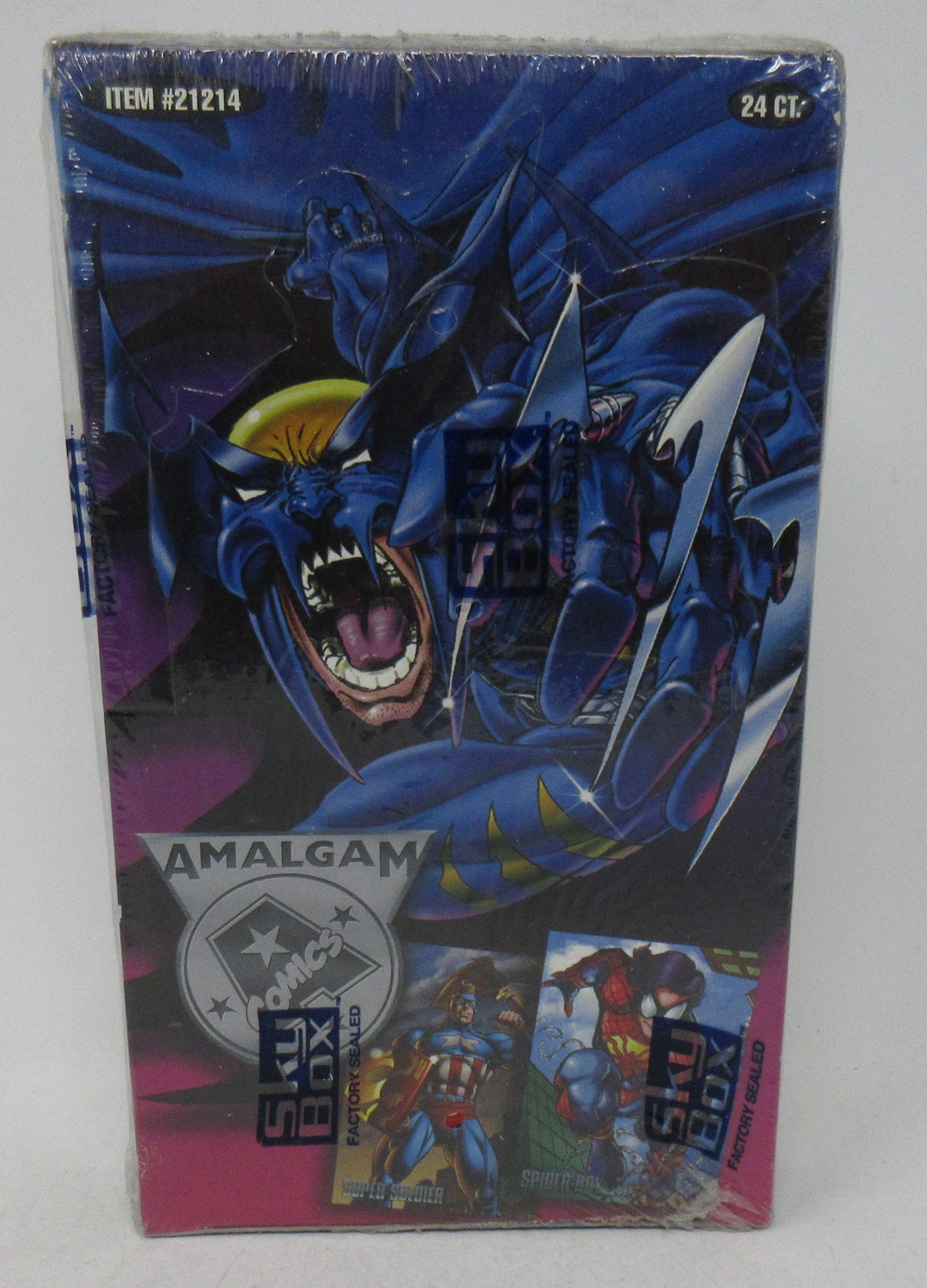 1996 Fleer Skybox Amalgam Marvel vs. DC Box (24/7)