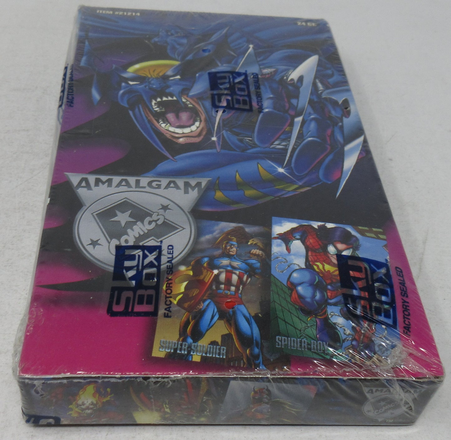 1996 Fleer Skybox Amalgam Marvel vs. DC Box (24/7)