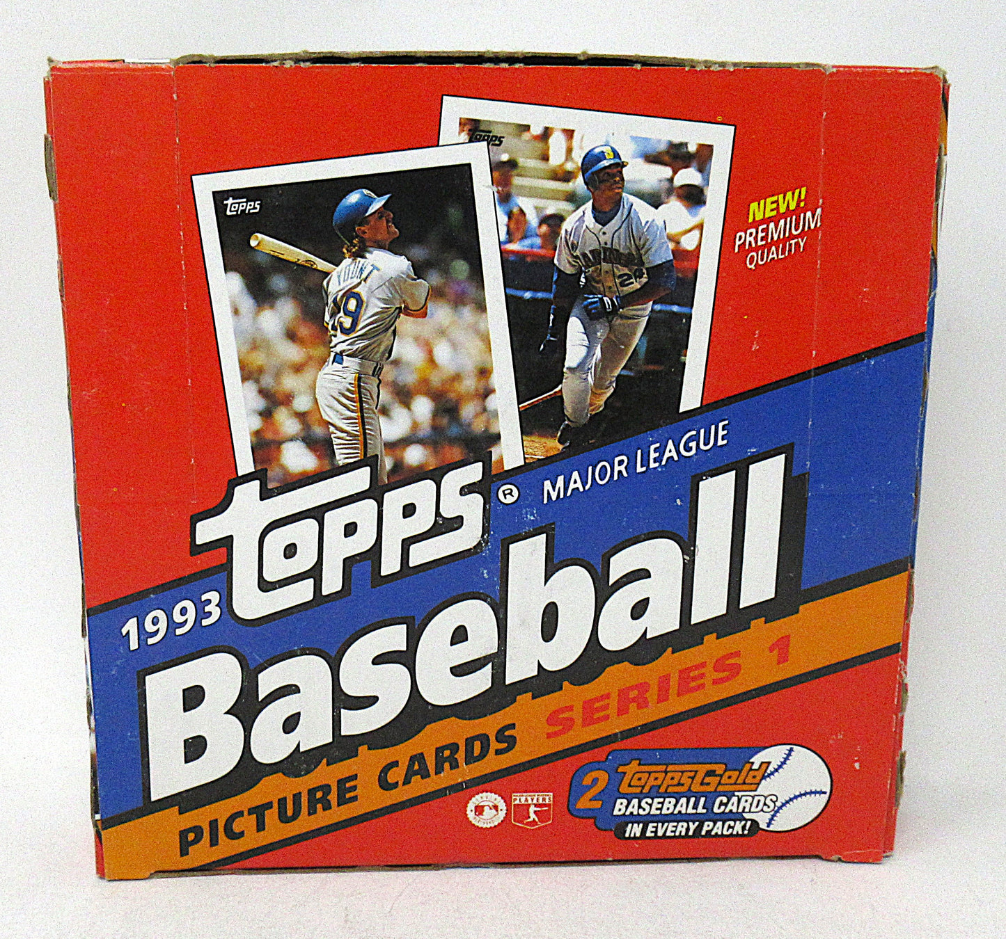 1993 Topps Baseball Series 1 Jumbo Box (24/18)