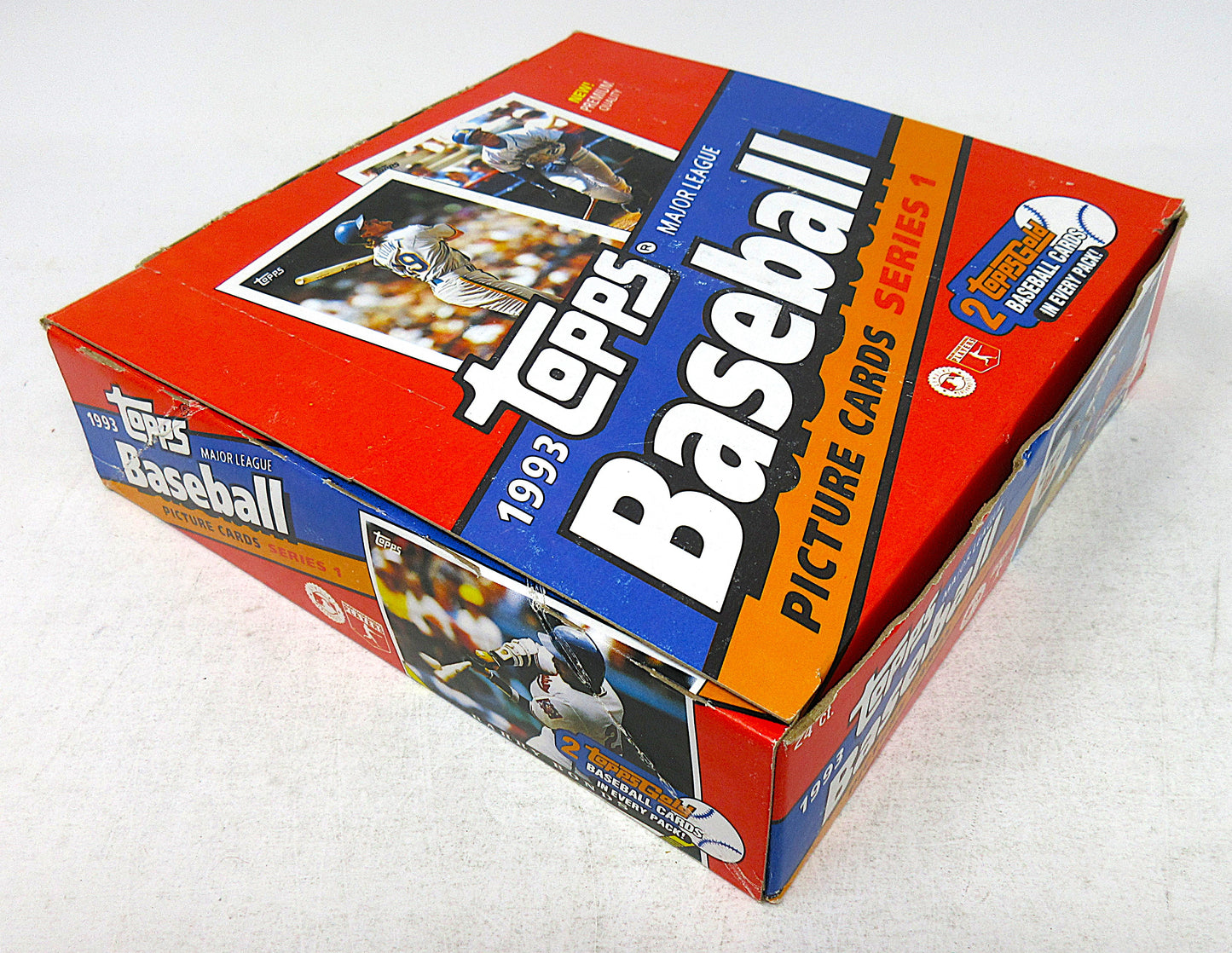 1993 Topps Baseball Series 1 Jumbo Box (24/18)