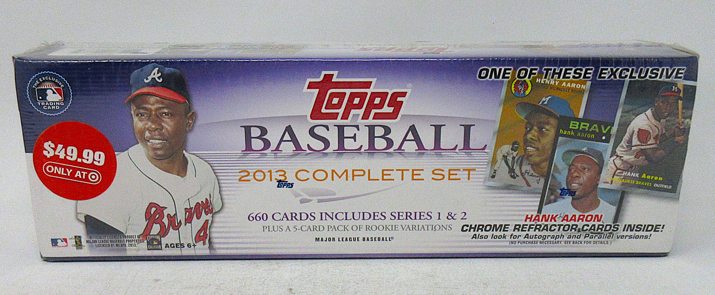 2013 Topps Baseball Factory Set (Target) (Hank Aaron)