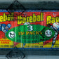 1975 Topps Baseball Unopened Wax Pack Tray (BBCE) (27633) (Read)