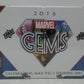 2016 Upper Deck Marvel Gems Box (Hobby)