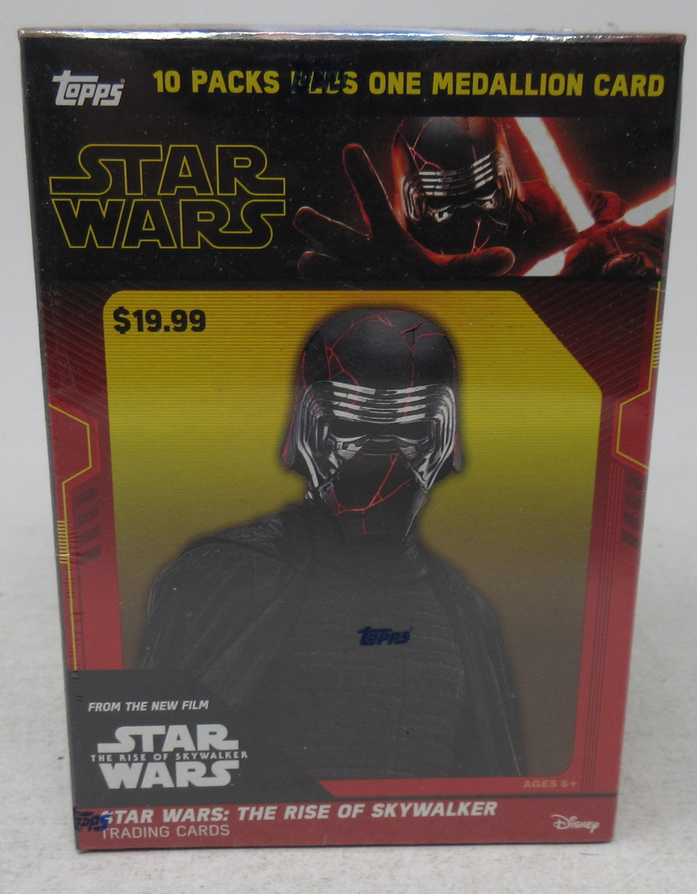2019 Topps Star Wars The Rise of Skywalker Blaster Box (10/6 plus Medallion Card)