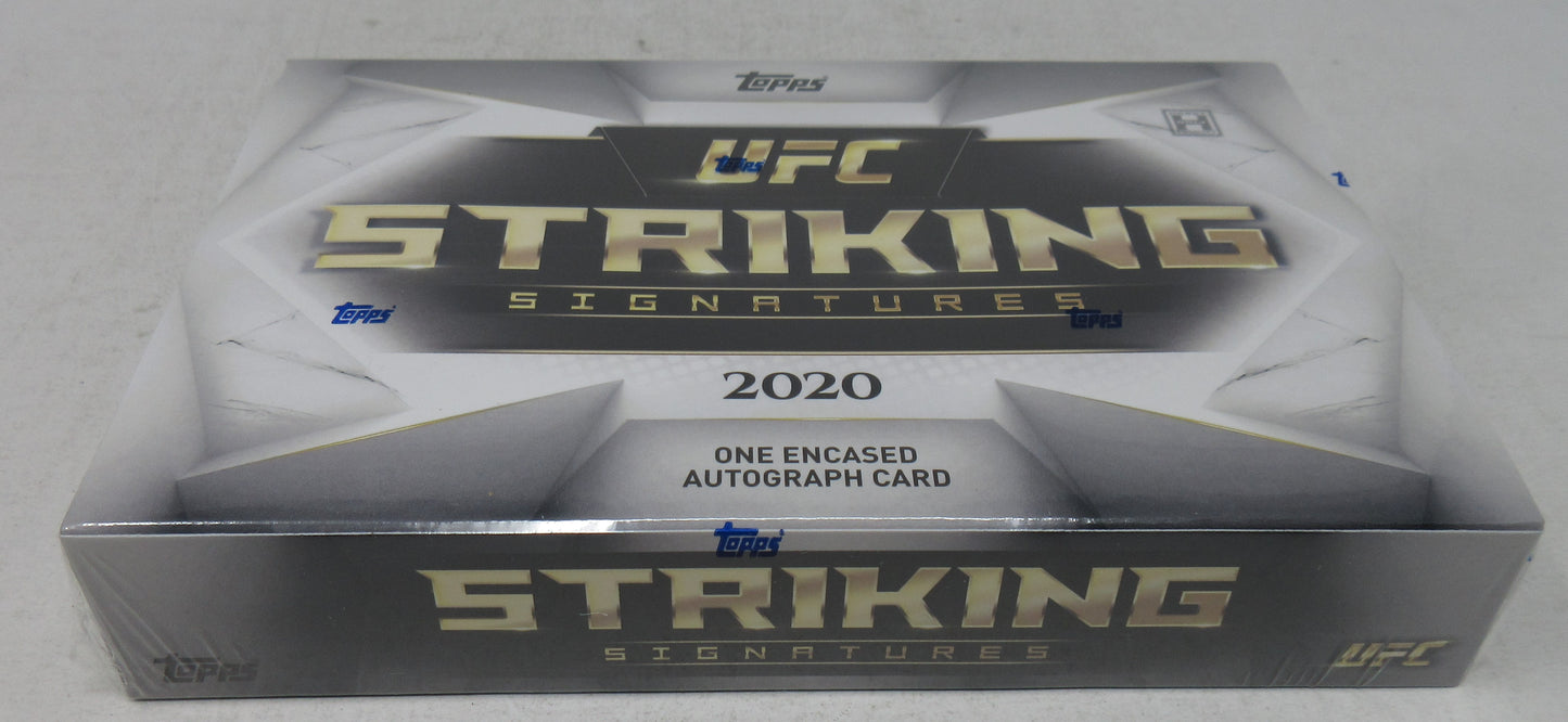 2020 Topps UFC Ultimate Fighting Championship Striking Signatures Box (Hobby)
