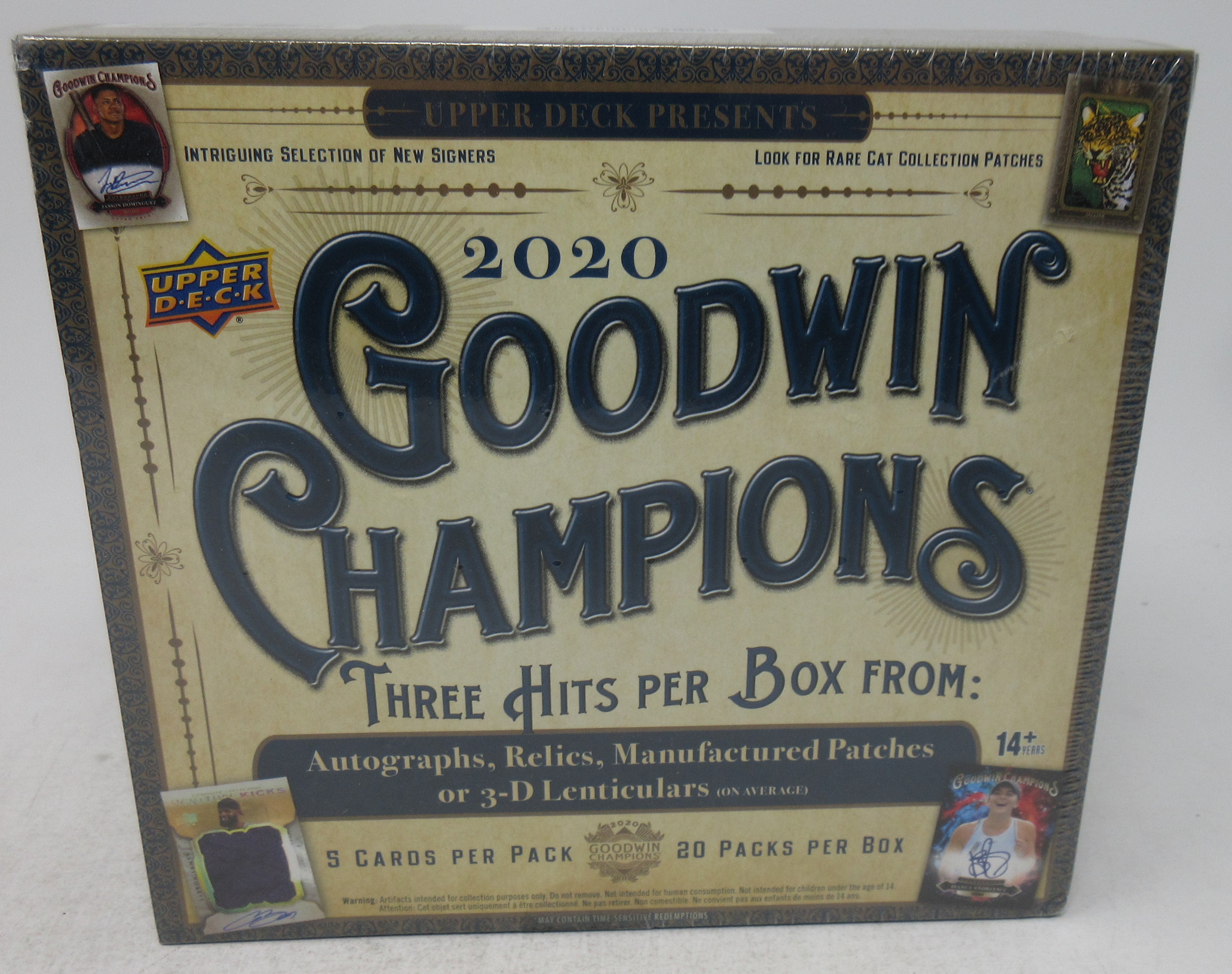 2020 Upper Deck Goodwin Champions Box (Hobby) (20/5)