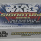 2022 Topps Star Wars Signature Series Box (Hobby)