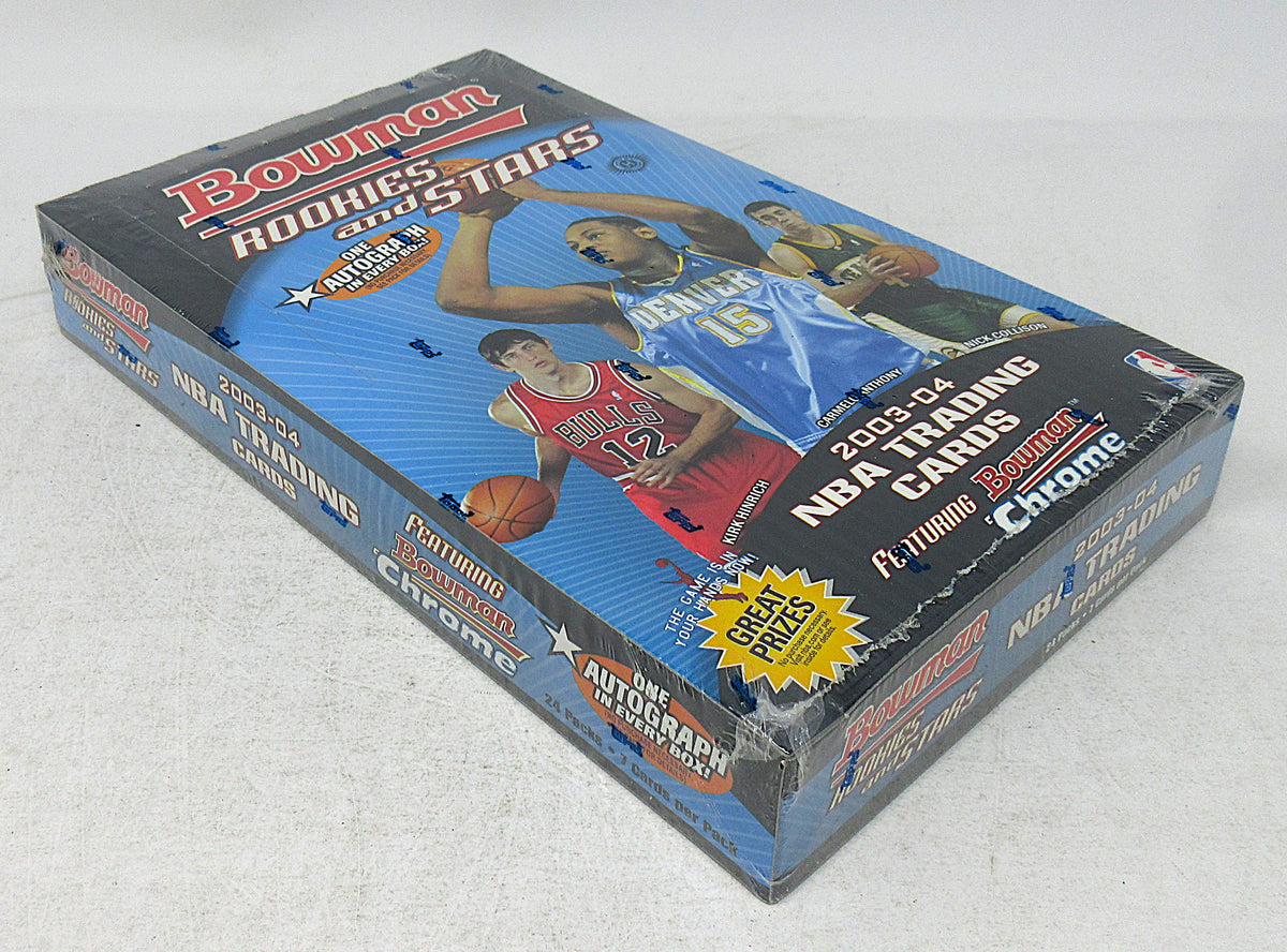 2003/04 Bowman Rookies and Stars Basketball Box (Hobby) (24/7)
