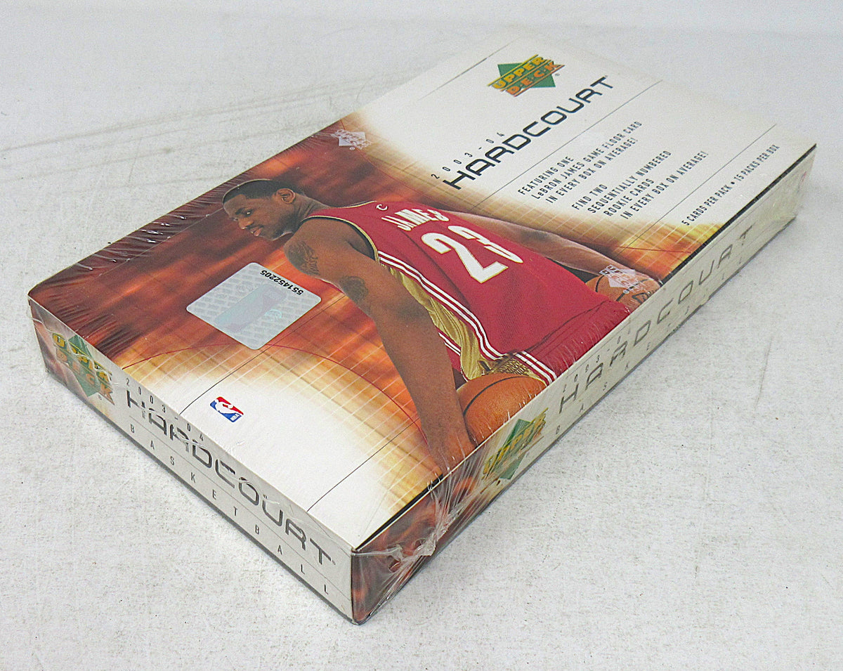 2003/04 Upper Deck Hardcourt Basketball Box (Hobby) (15/5)