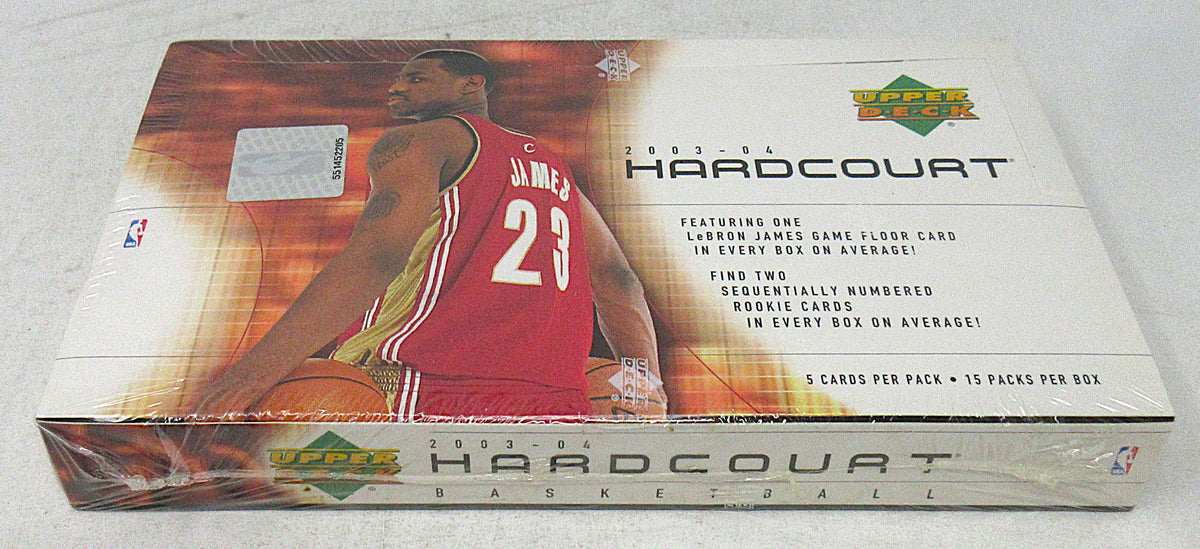 2003/04 Upper Deck Hardcourt Basketball Box (Hobby) (15/5)