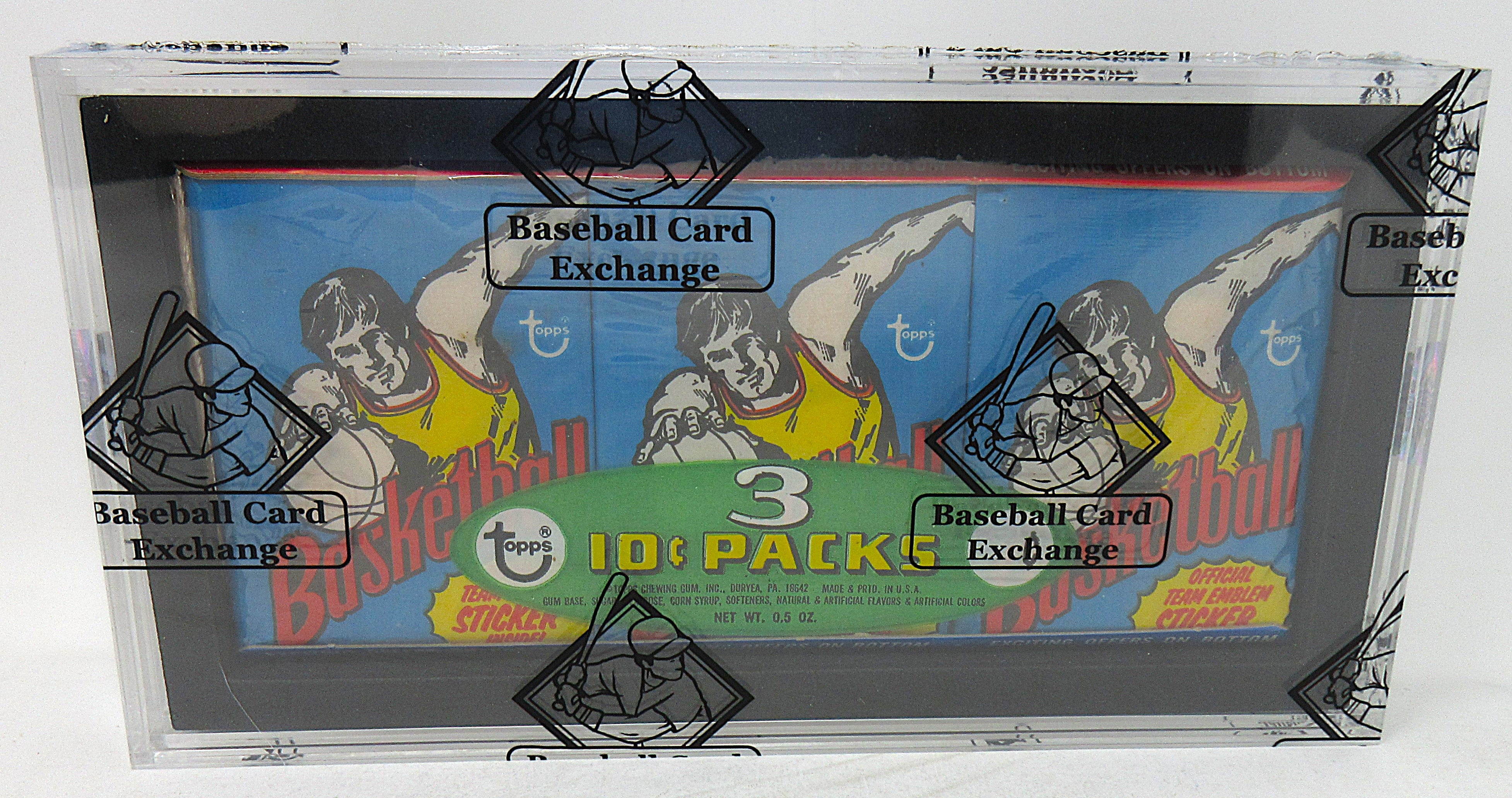 1973/74 Topps Basketball Unopened Wax Pack Tray (BBCE)
