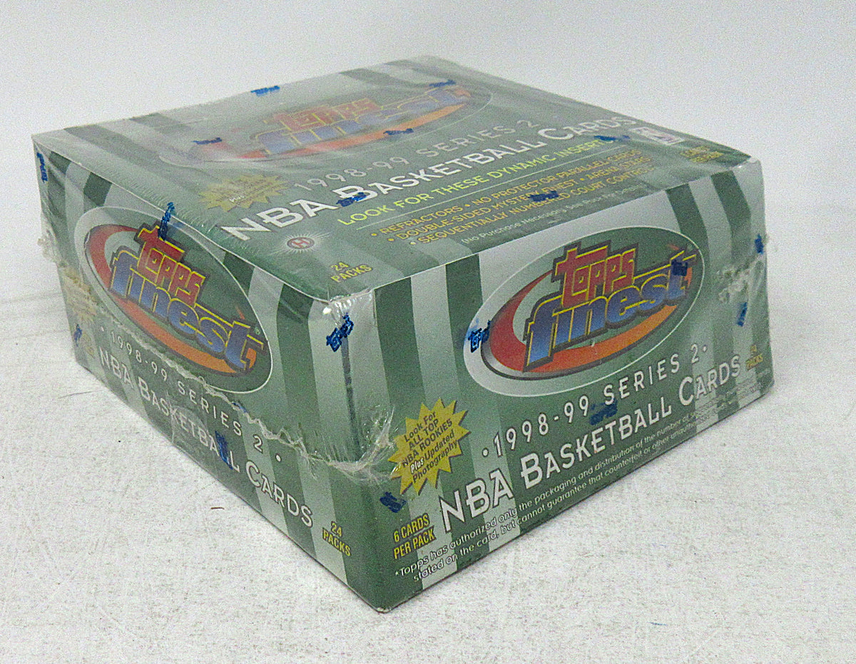 1998/99 Topps Finest Basketball Series 2 Box (Hobby)