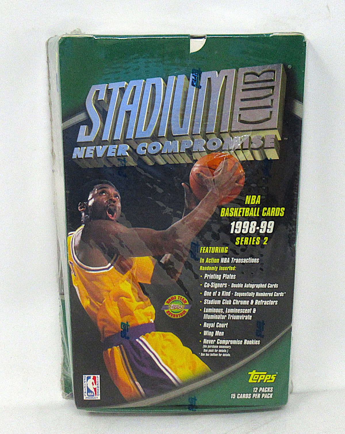 1998/99 Topps Stadium Club Basketball Series 2 Box (HTA)
