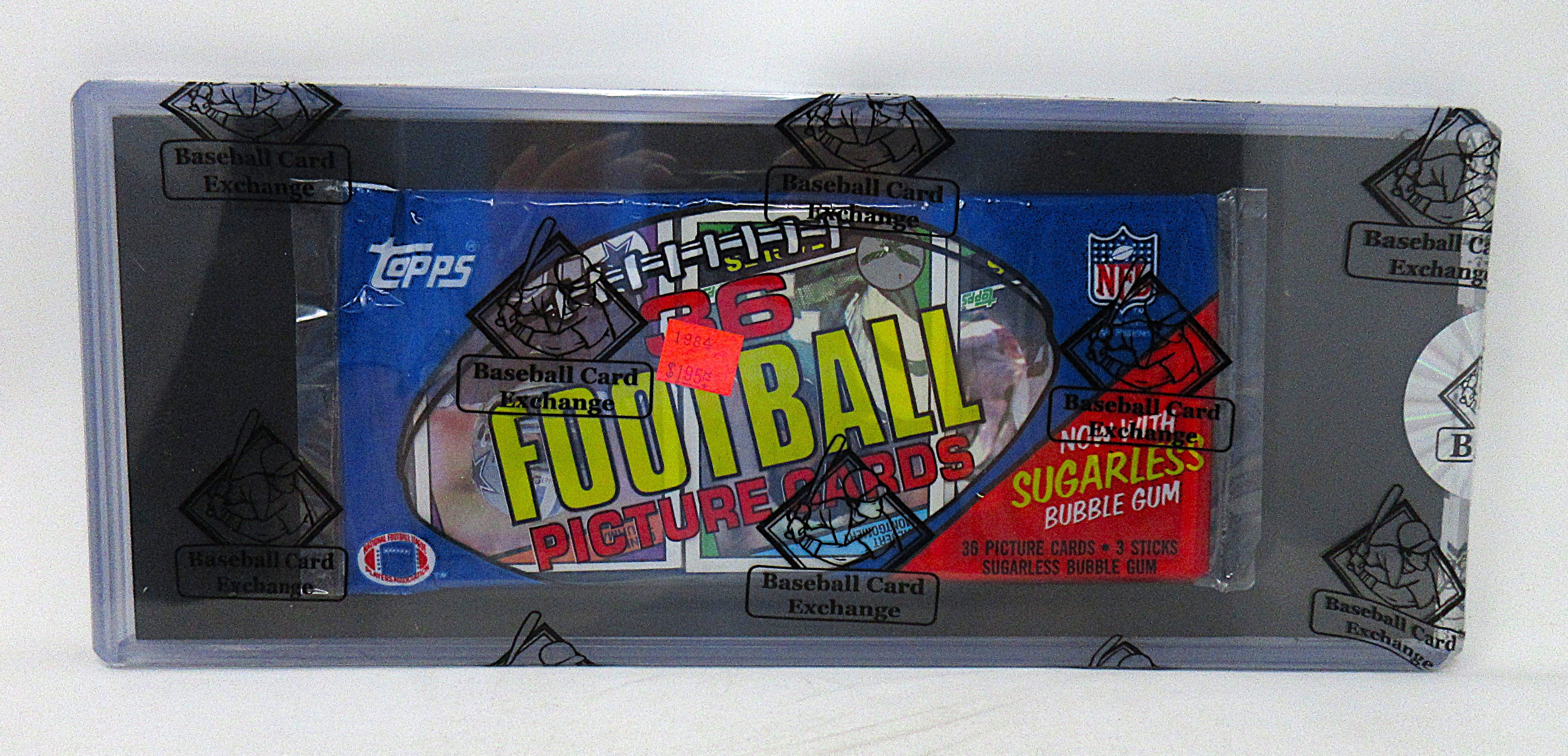 1984 Topps Football Unopened Grocery Rack Pack (BBCE) (PS)