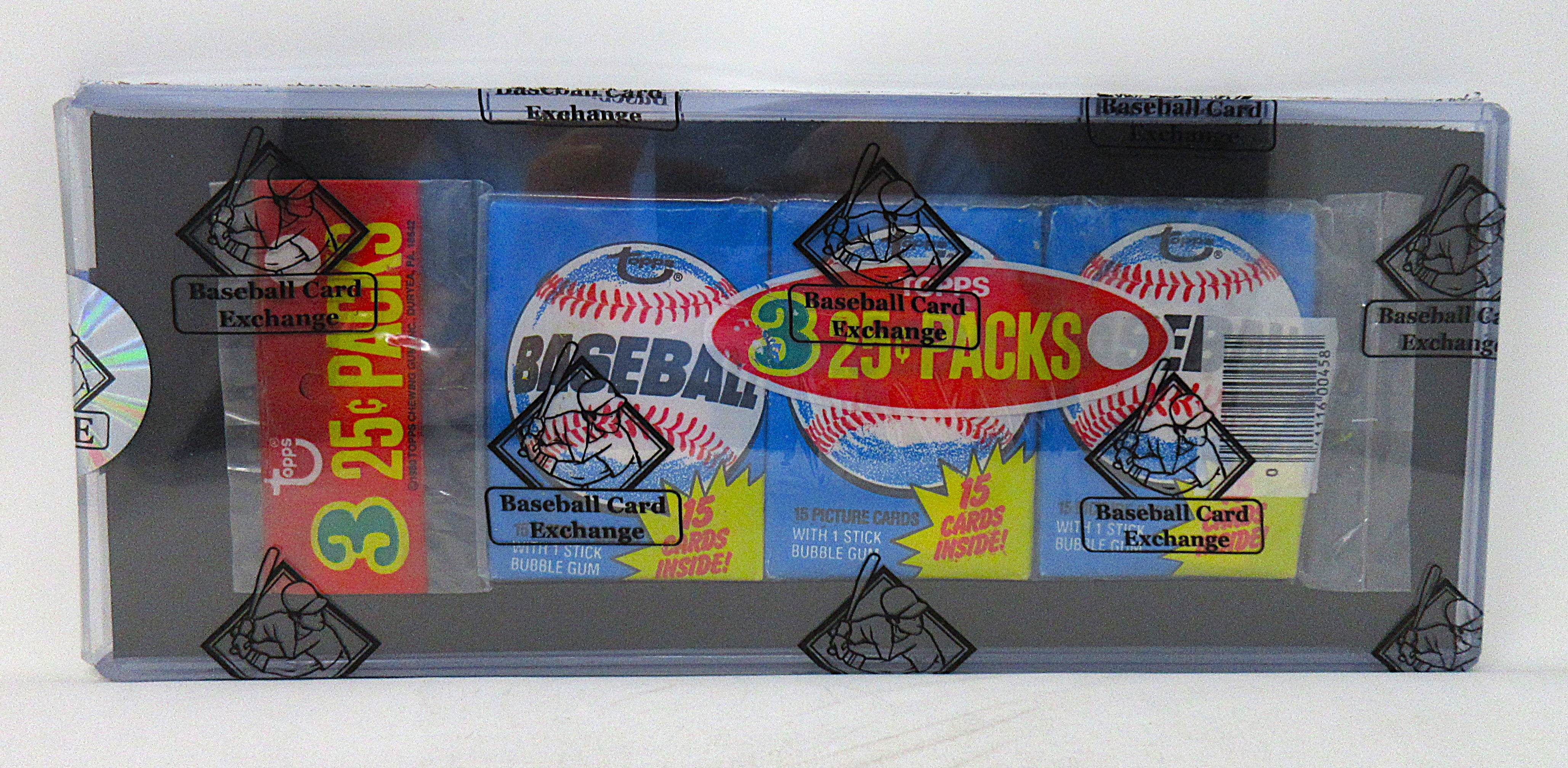 1980 Topps Baseball Unopened Wax Pack Rack Pack (BBCE)