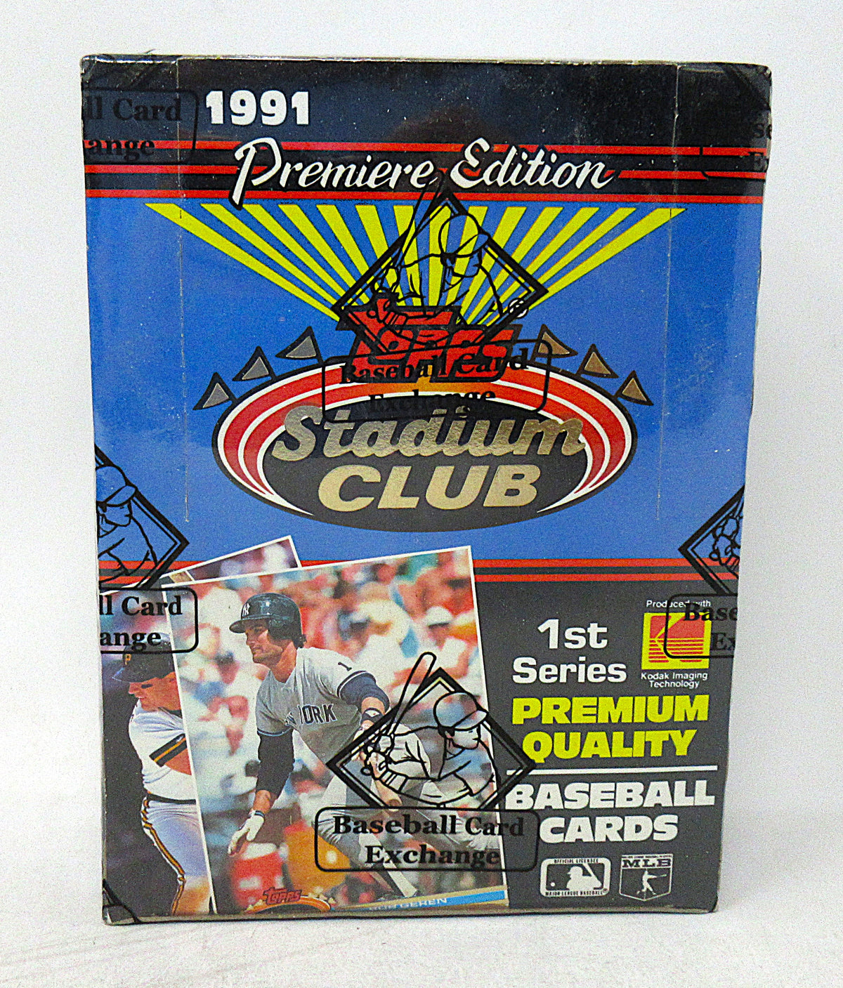 1991 Topps Stadium Club Baseball Series 1 Box (FASC)