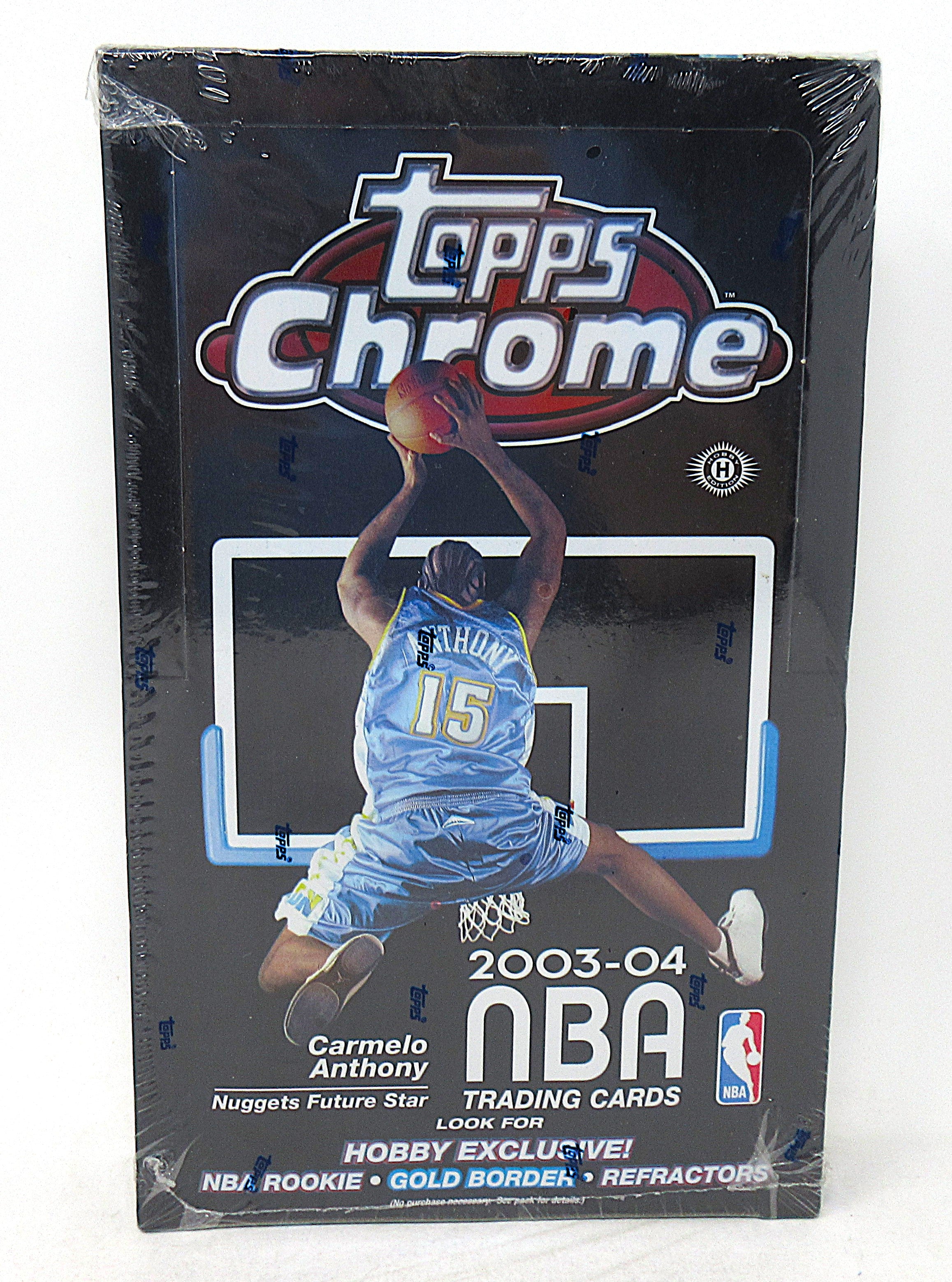 2003/04 Topps Chrome Basketball Box (Hobby) (24/4)