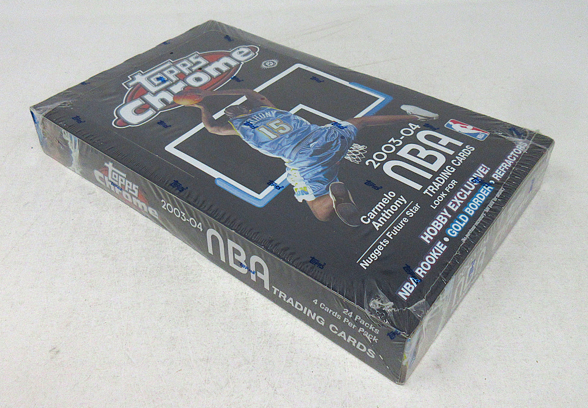 2003/04 Topps Chrome Basketball Box (Hobby) (24/4)