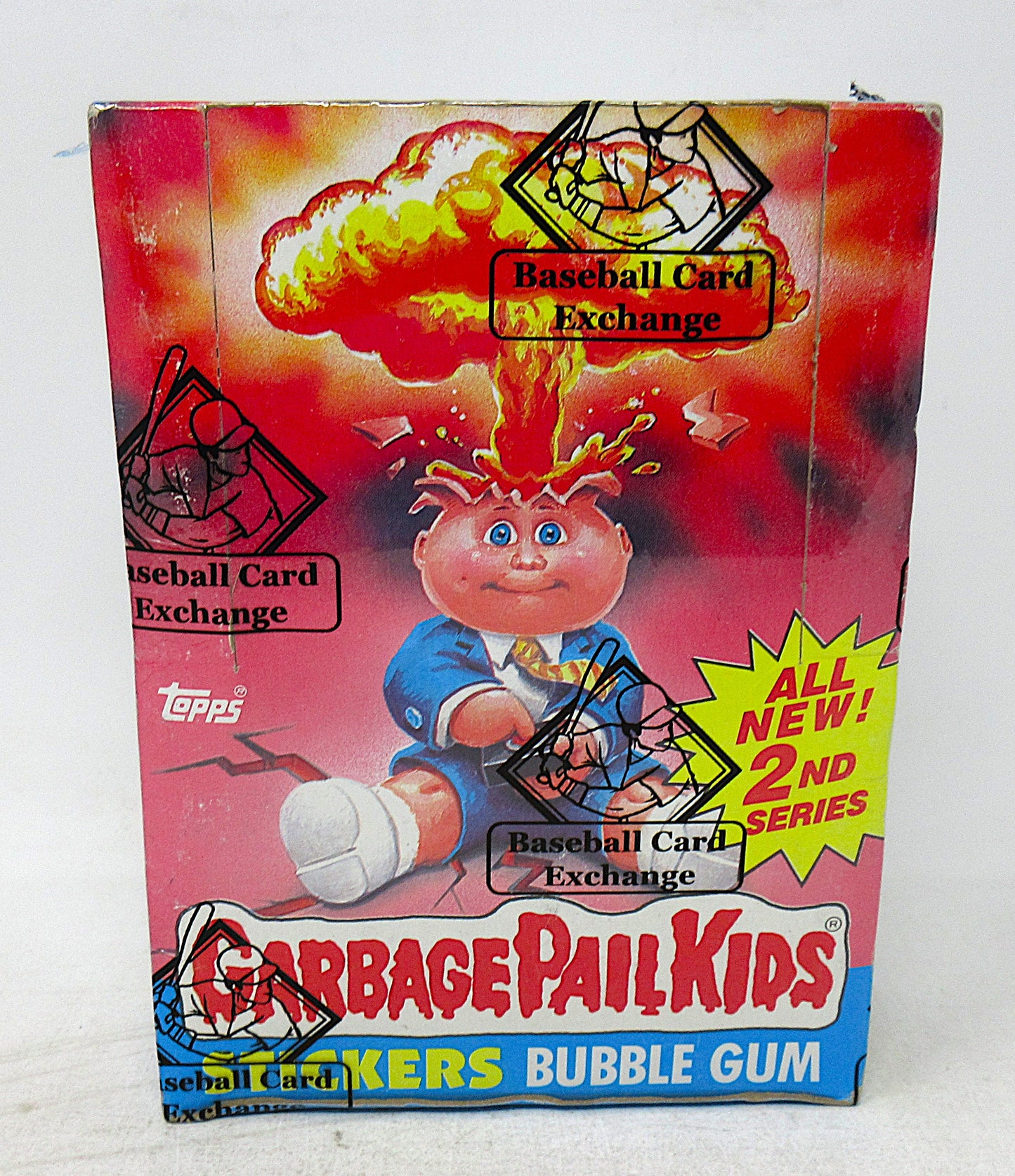 1985 Topps Garbage Pail Kids Unopened Series 2 Wax Box (w/ Price) (BBCE) (A18917)