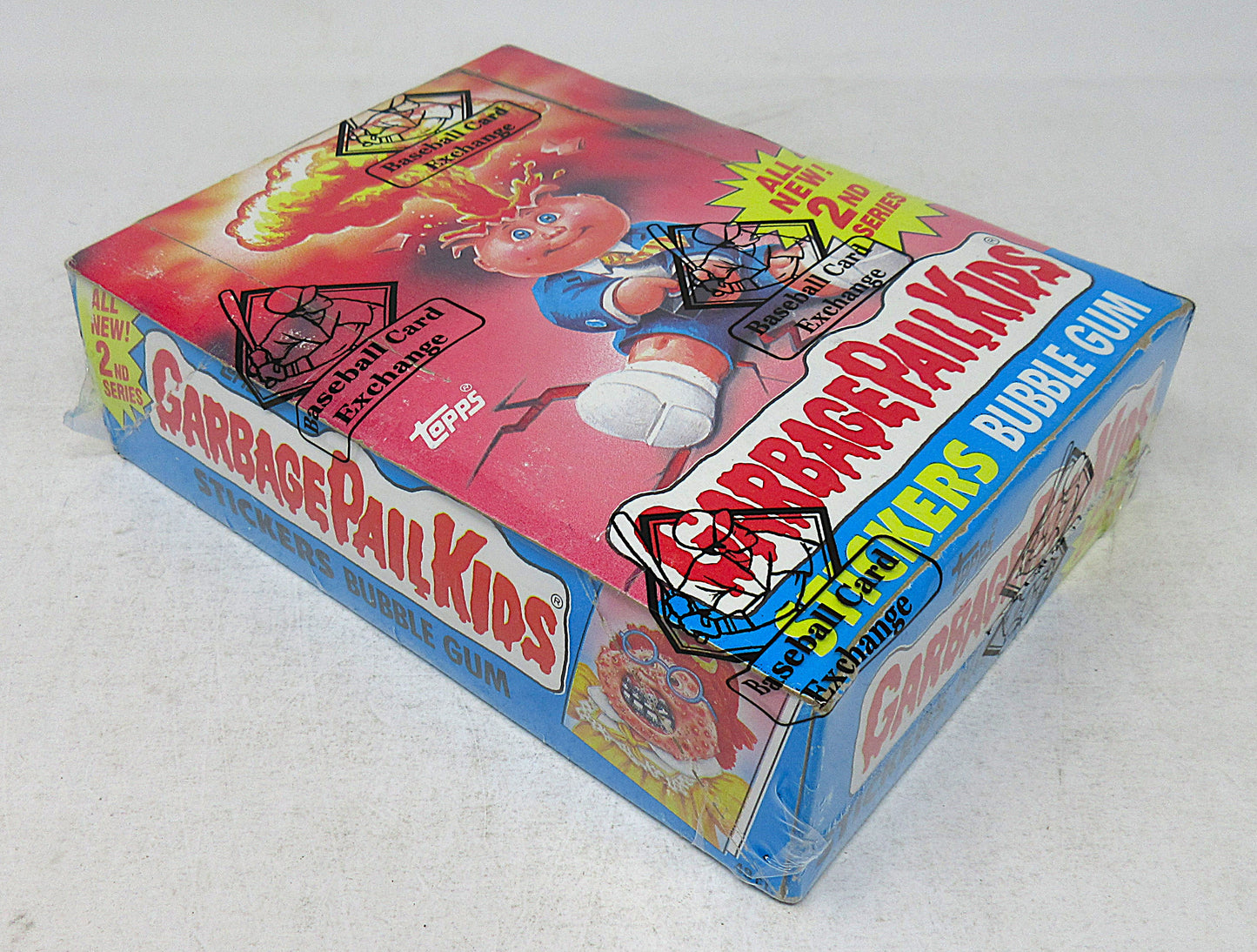 1985 Topps Garbage Pail Kids Unopened Series 2 Wax Box (w/ Price) (BBCE) (A18917)