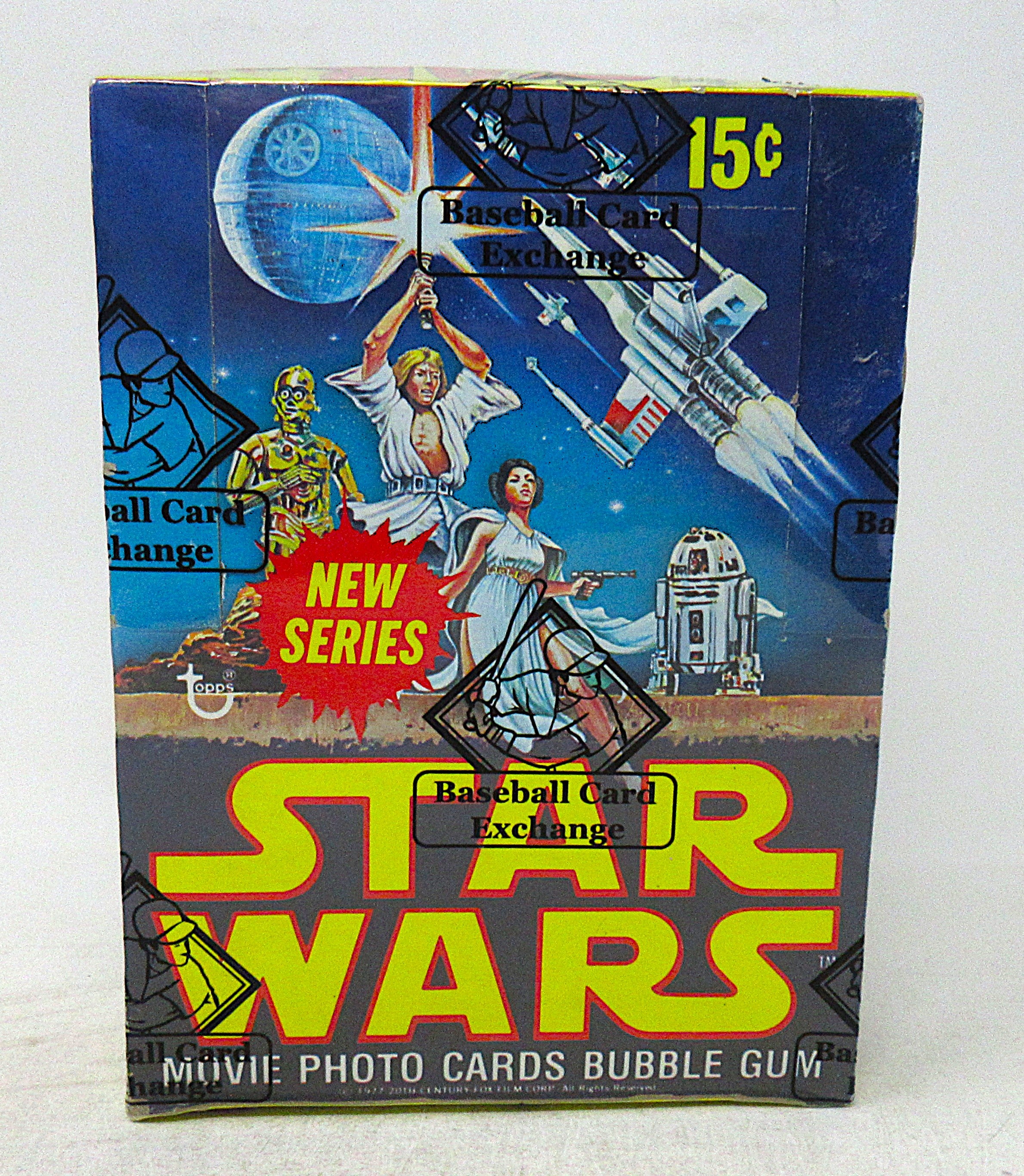 1977 Topps Star Wars Unopened Series 2 Wax Box (BBCE) (A18818)