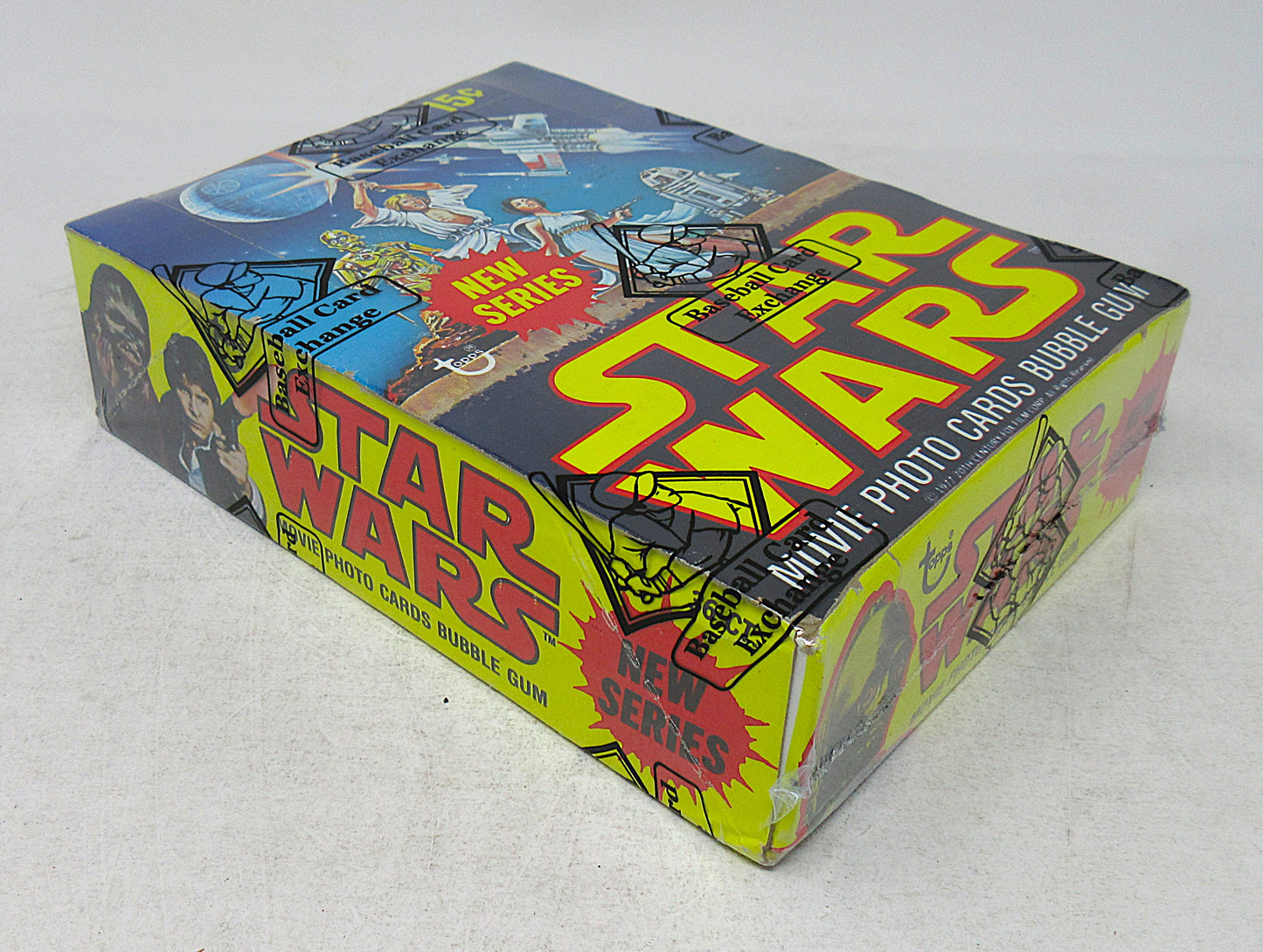 1977 Topps Star Wars Unopened Series 2 Wax Box (BBCE) (A18818)