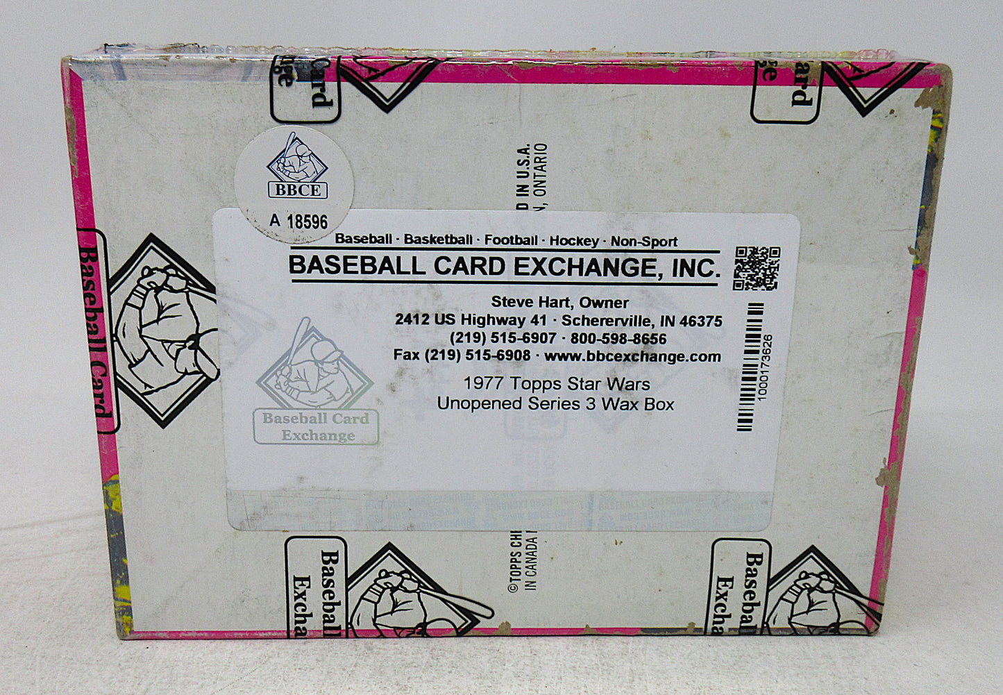 1977 Topps Star Wars Unopened Series 3 Wax Box (BBCE) (A18596)