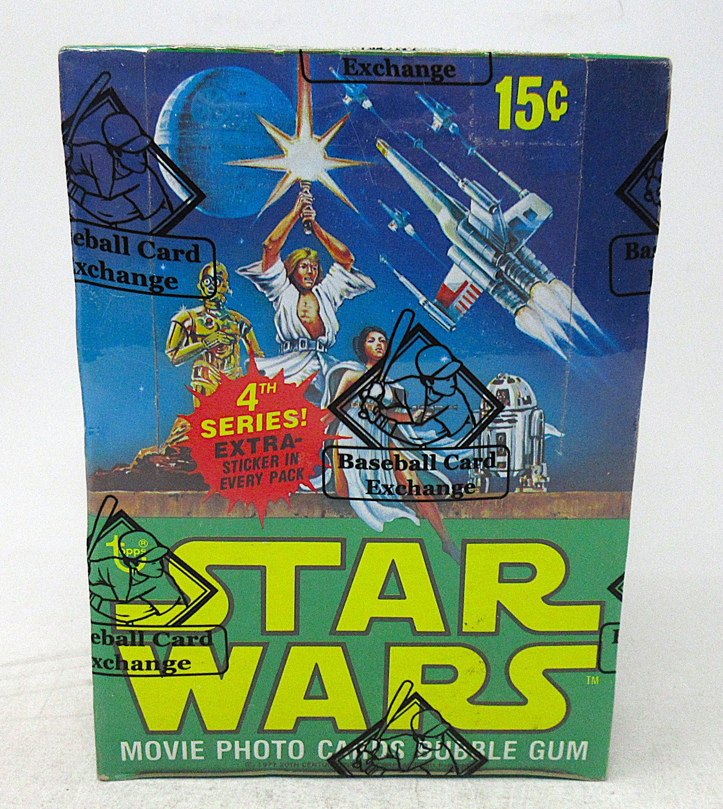 1977 Topps Star Wars Unopened Series 4 Wax Box (BBCE) (A18597)