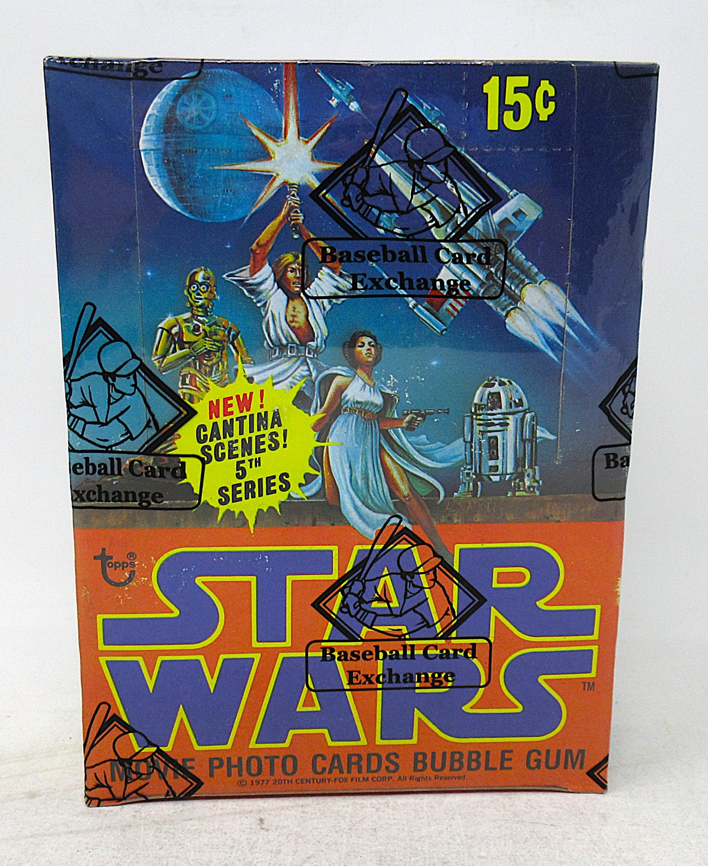 1977 Topps Star Wars Unopened Series 5 Wax Box (BBCE) (A18598)