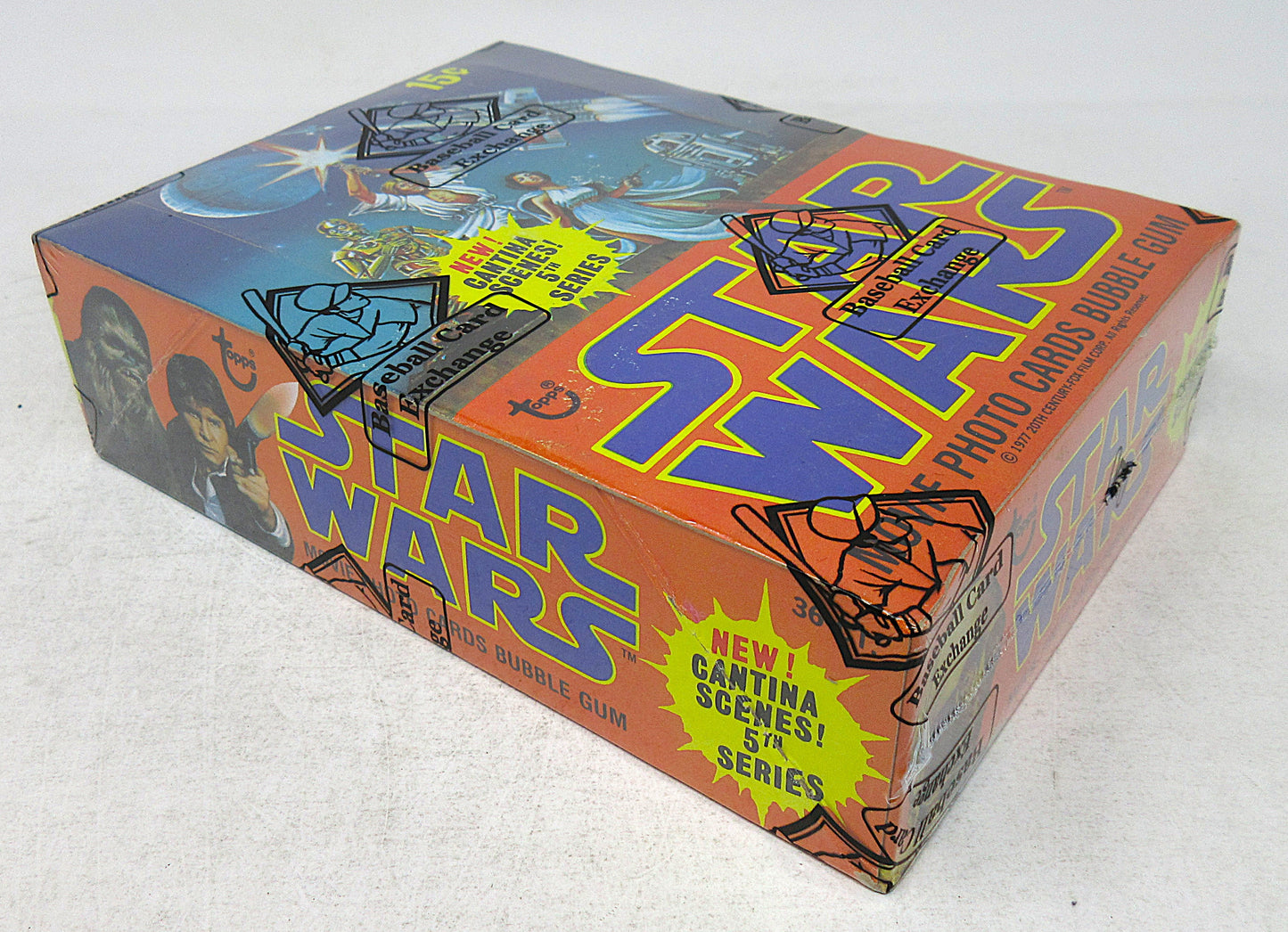 1977 Topps Star Wars Unopened Series 5 Wax Box (BBCE) (A18598)