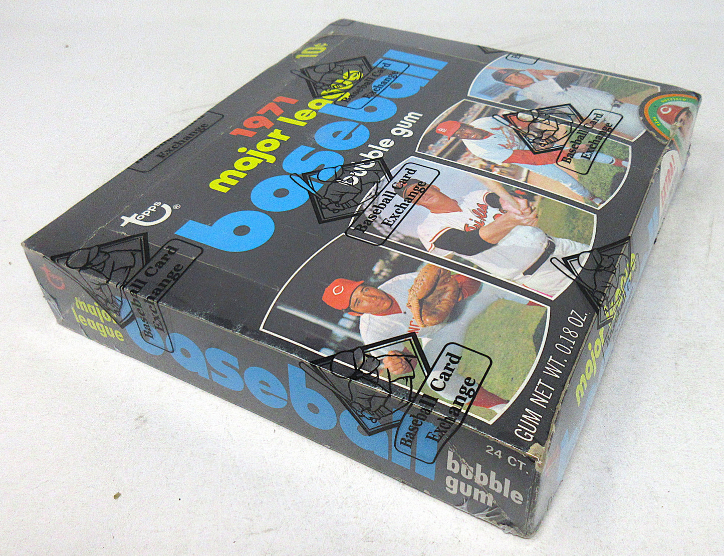 1971 Topps Baseball Unopened Series 3 Wax Box (BBCE) (X1797)