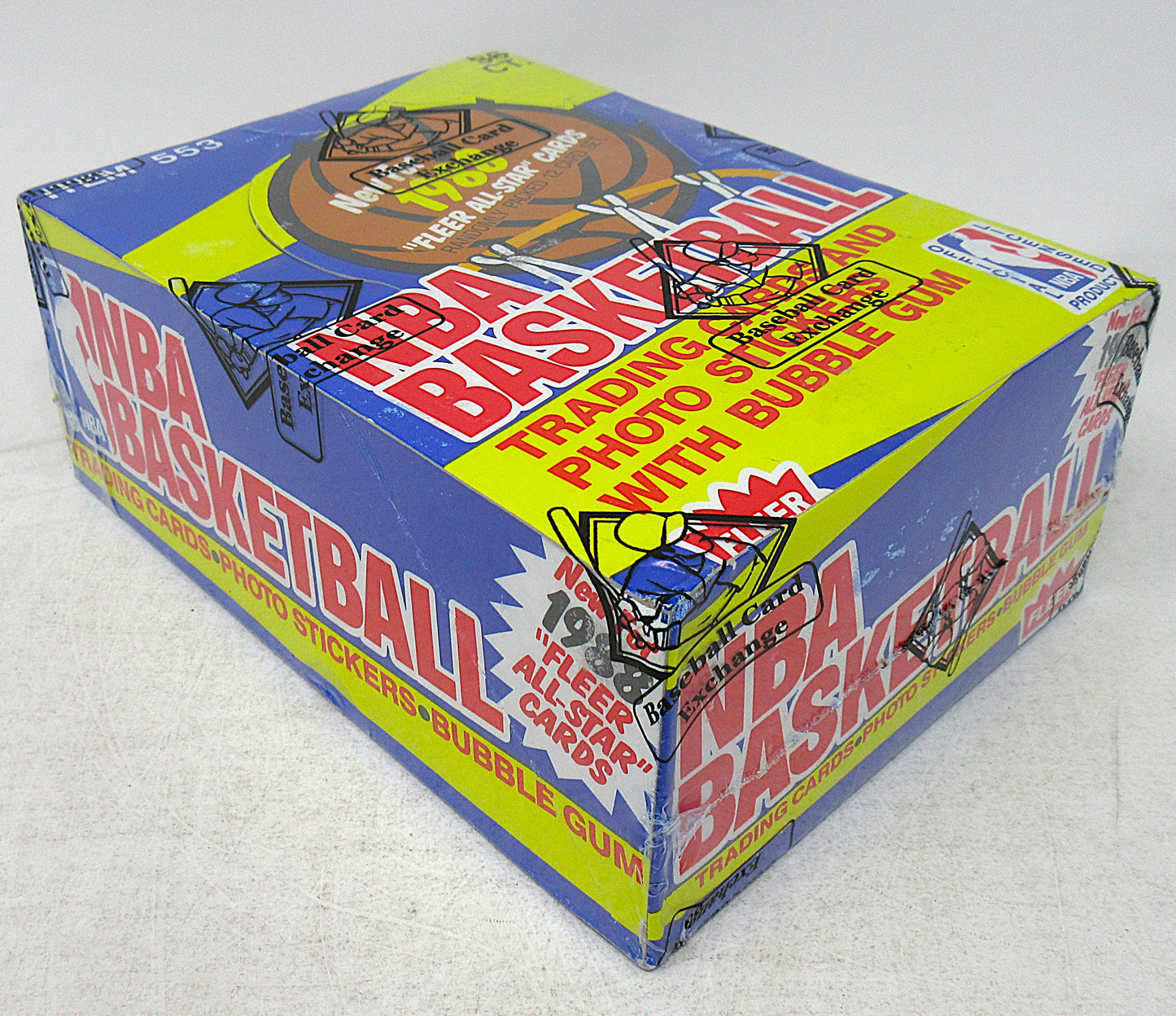 1988/89 Fleer Basketball Unopened Wax Box (FASC) (A18542)
