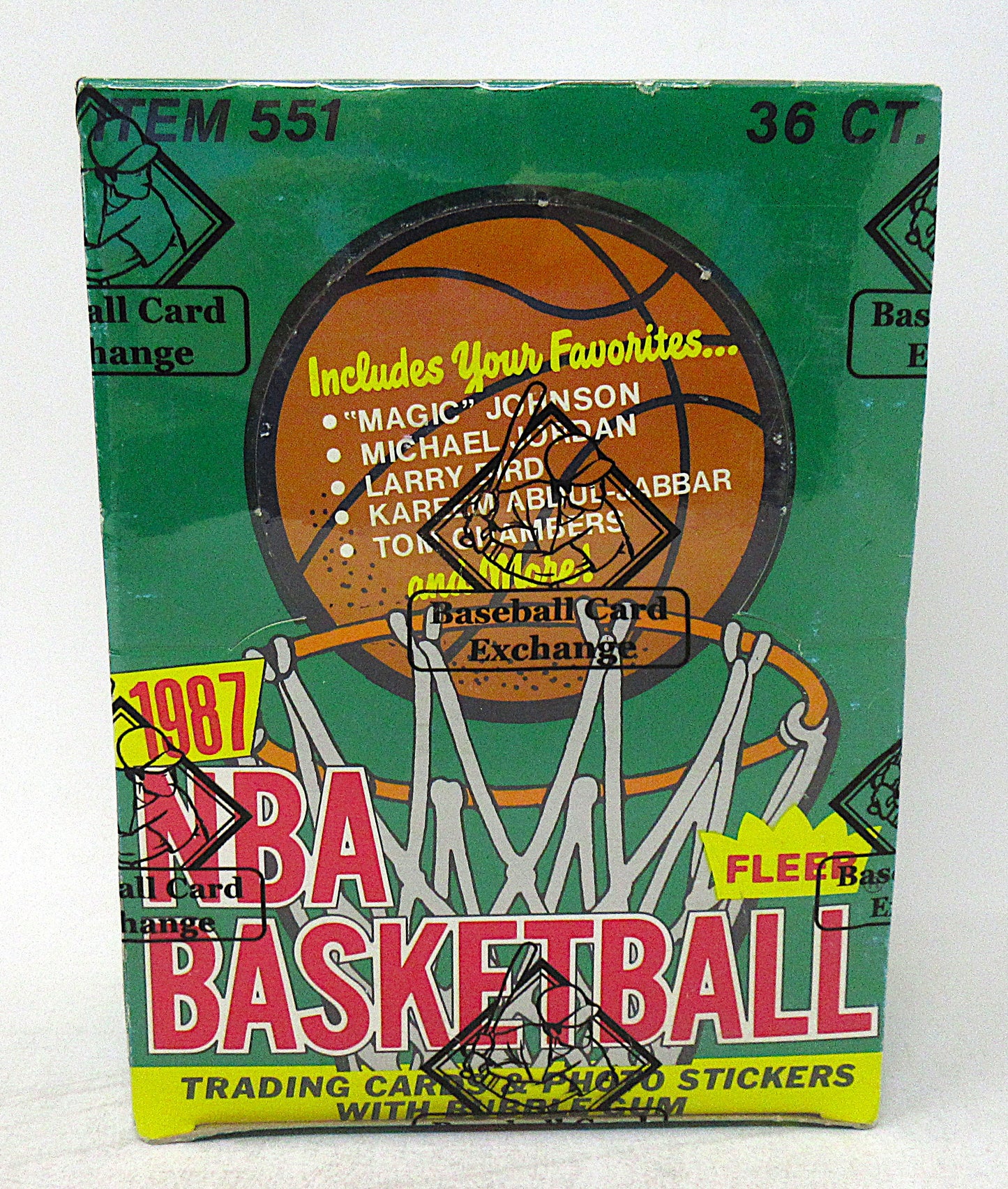1987/88 Fleer Basketball Unopened Wax Box (BBCE) (X2013)