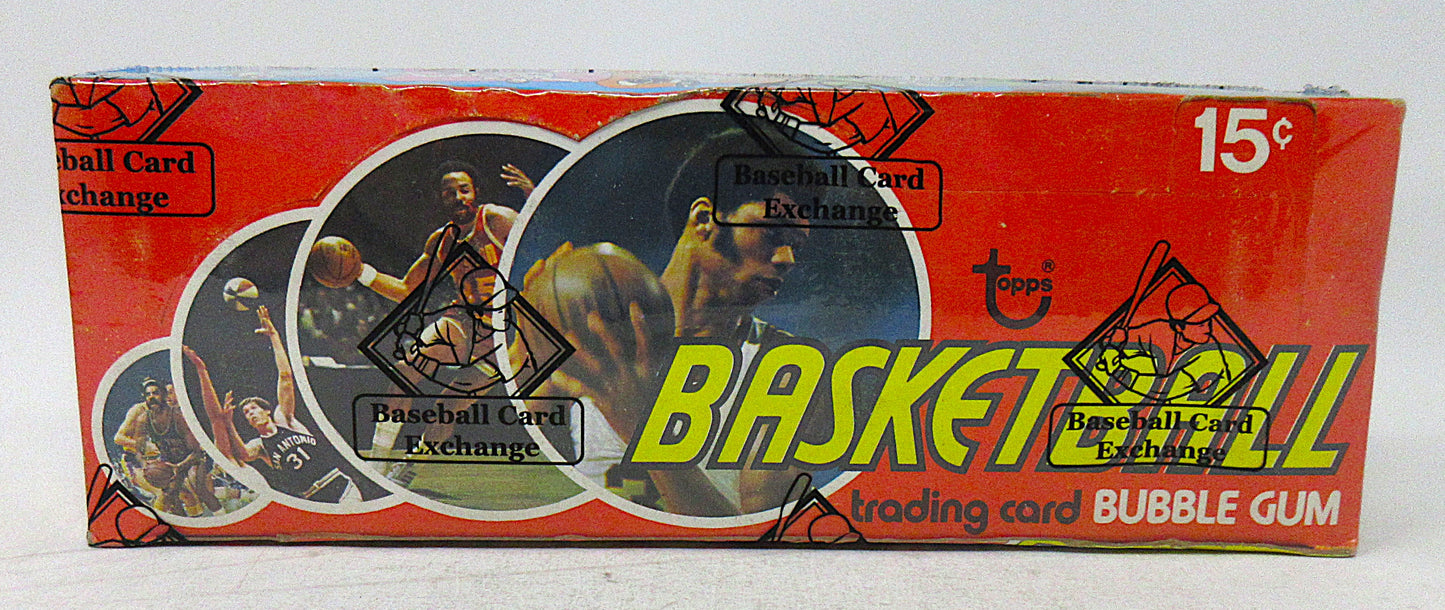 1974/75 Topps Basketball Unopened Wax Box (BBCE) (X1890)
