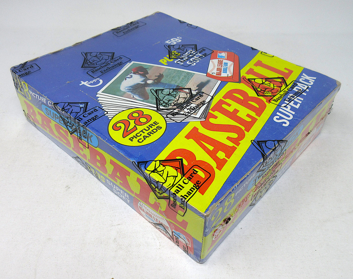 1980 Topps Baseball Unopened Super Cello Box (BBCE) (A18117)