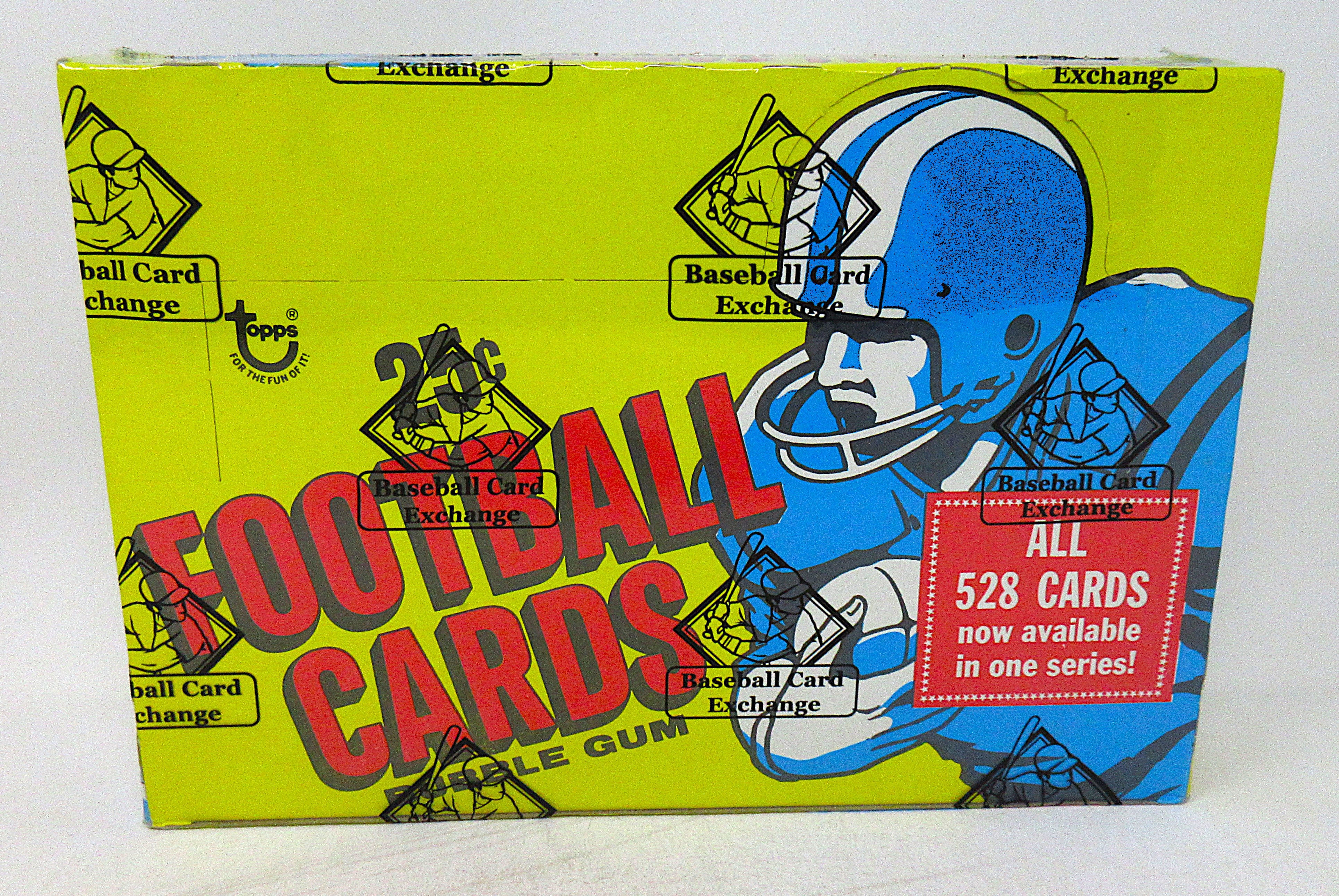 1974 Topps Football Unopened Cello Box (BBCE) (X2086)